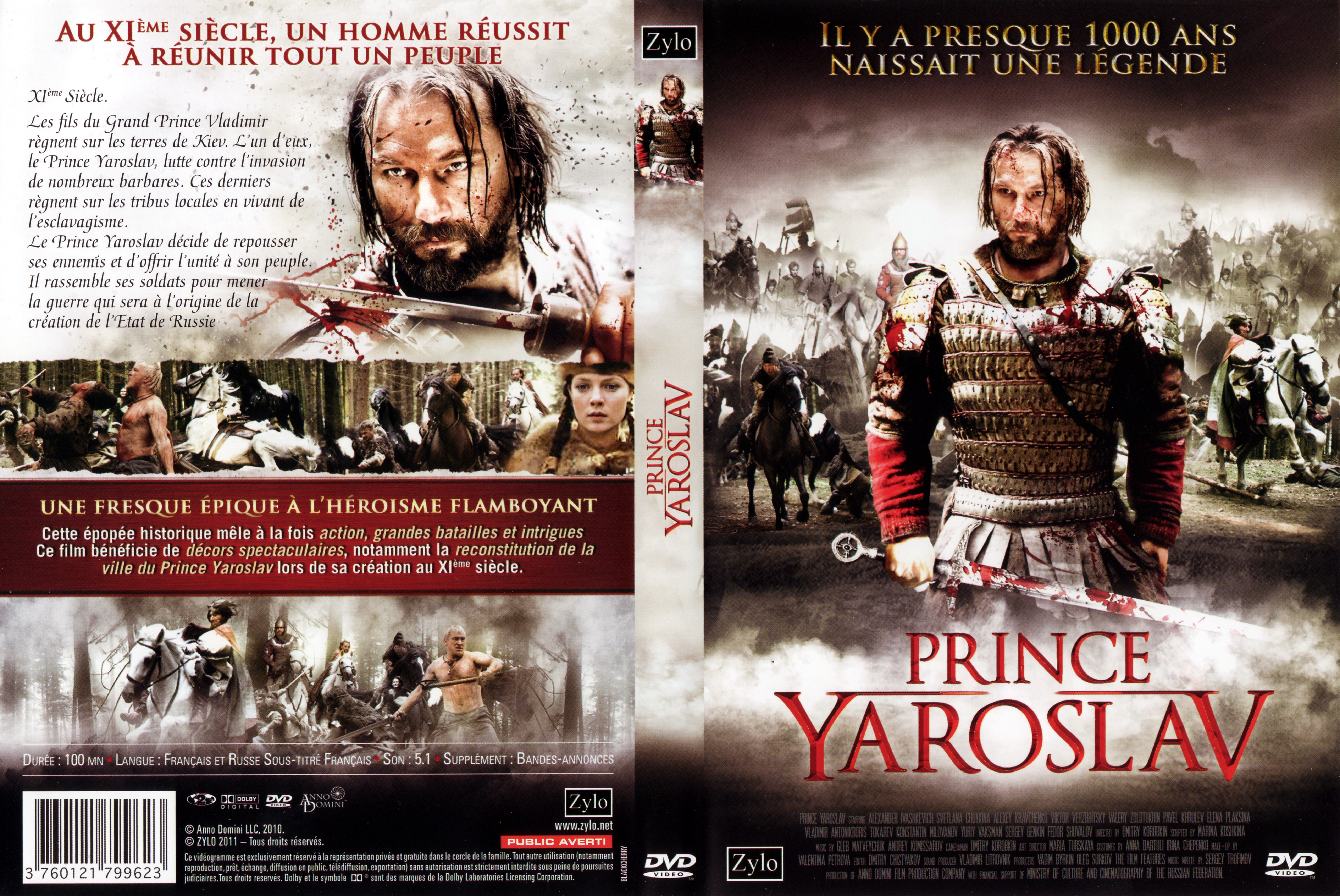 Jaquette DVD Prince Yaroslav