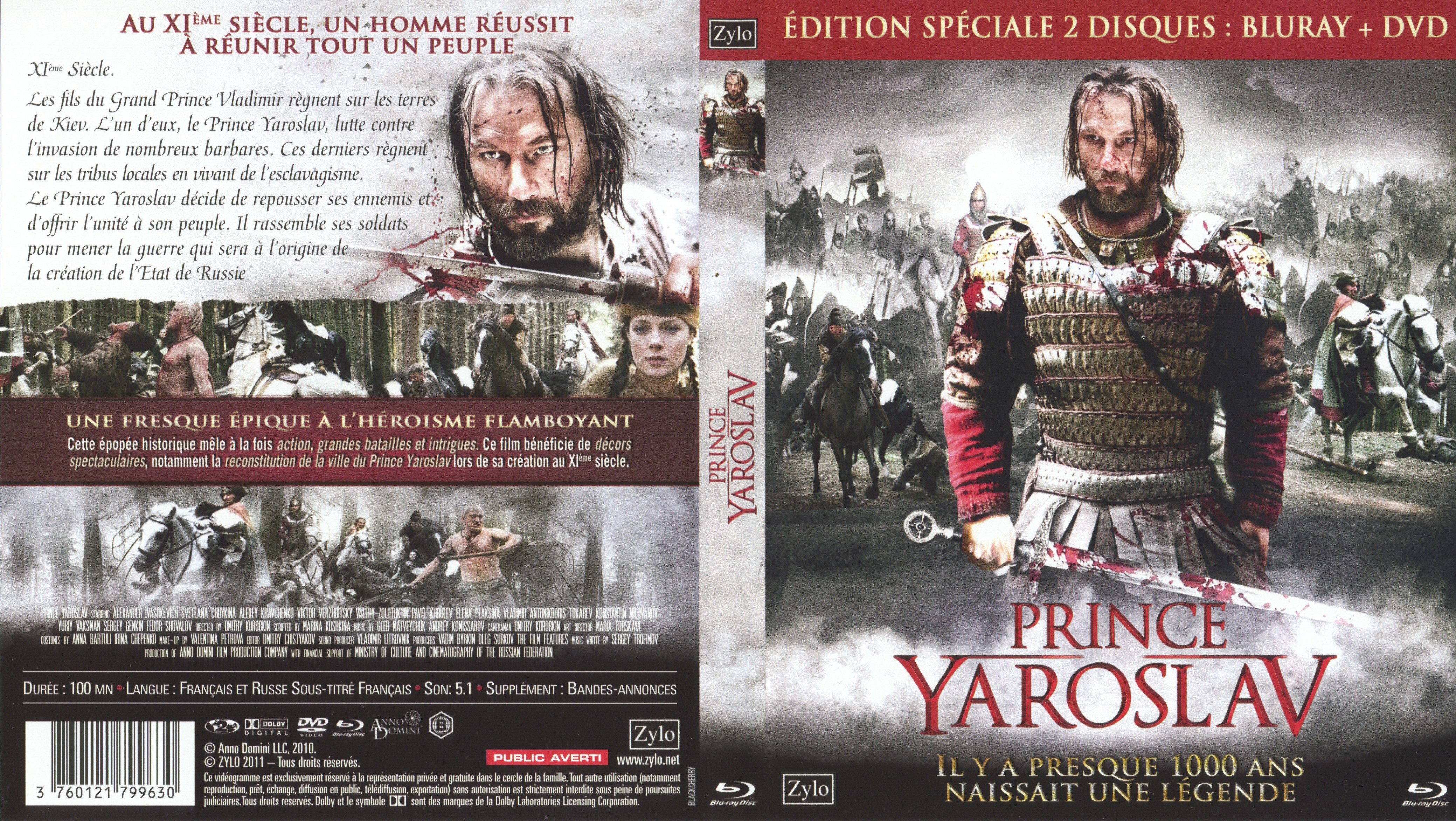 Jaquette DVD Prince Yaroslav (BLU-RAY)