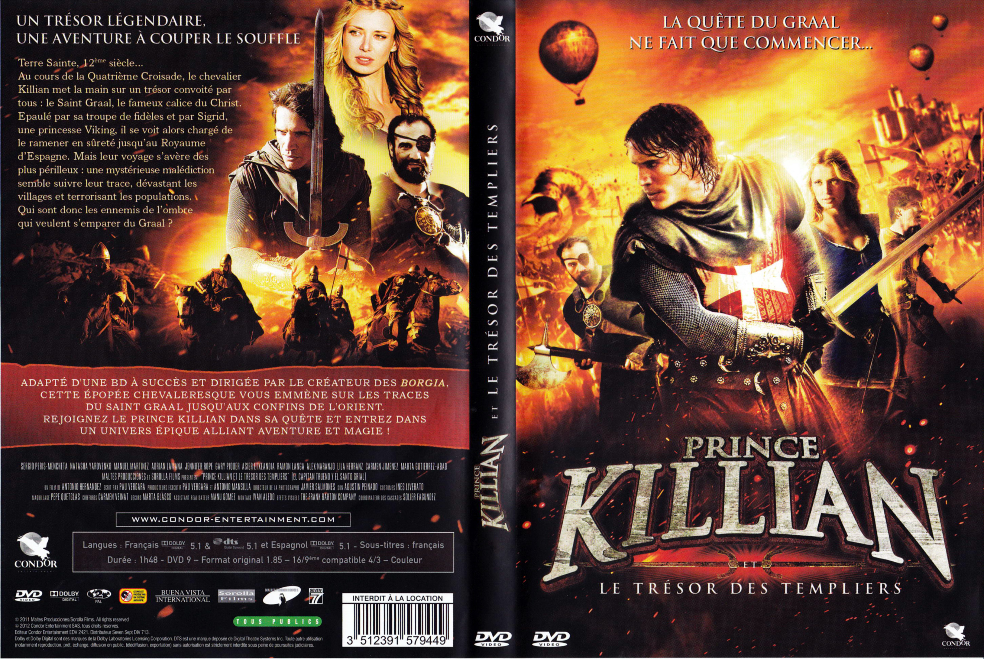 Jaquette DVD Prince killian