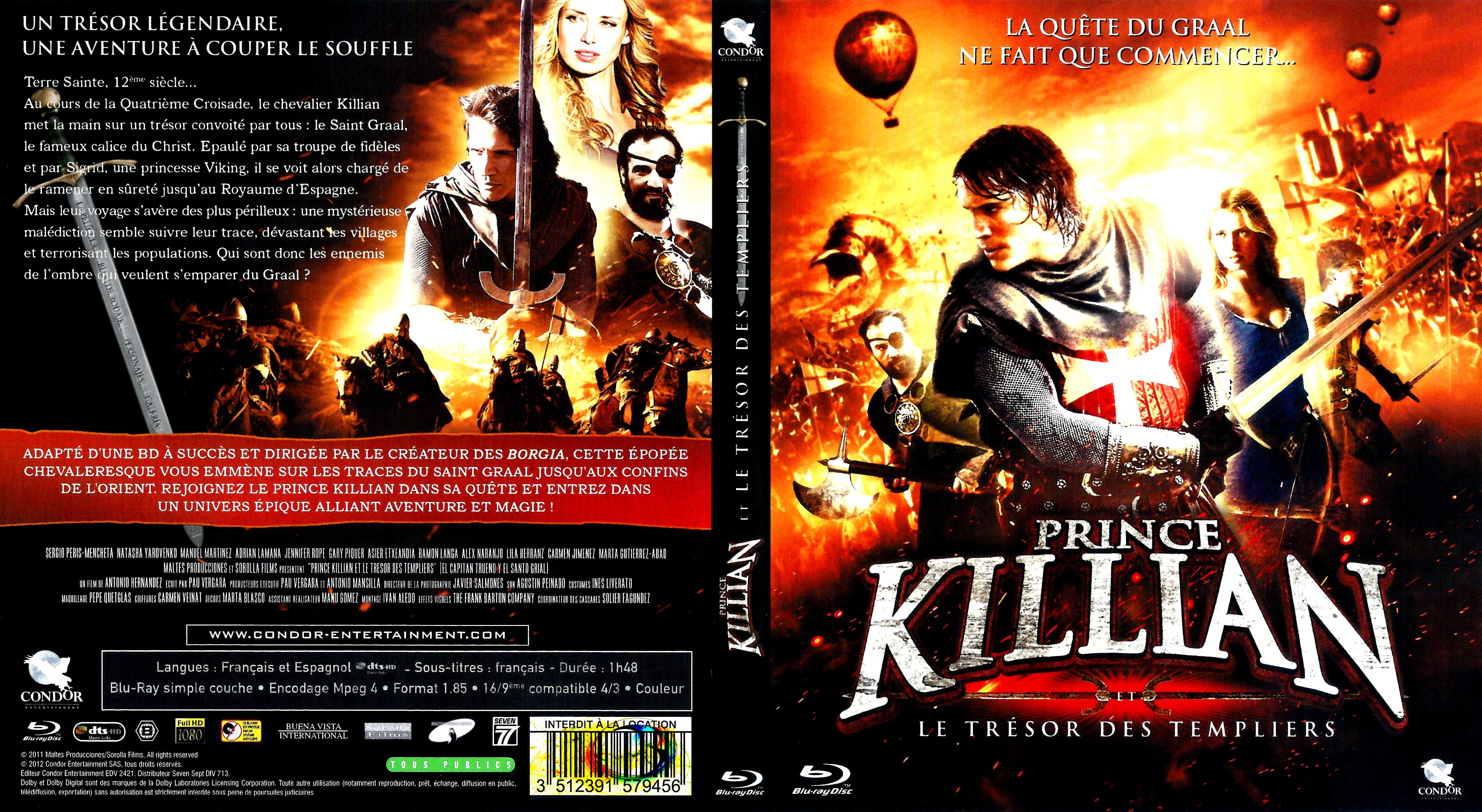 Jaquette DVD Prince killian (BLU-RAY)