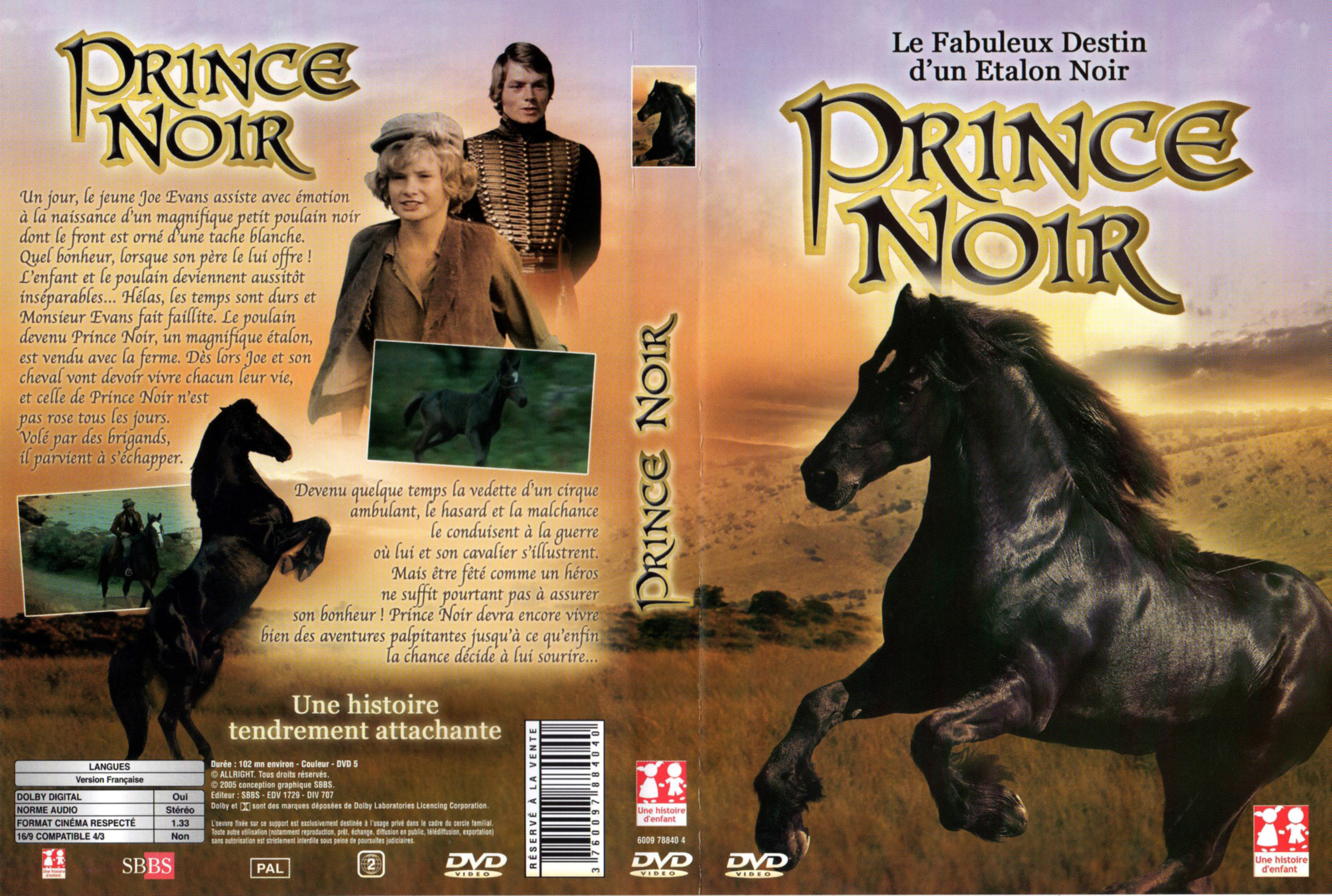 Jaquette DVD Prince noir (1971)