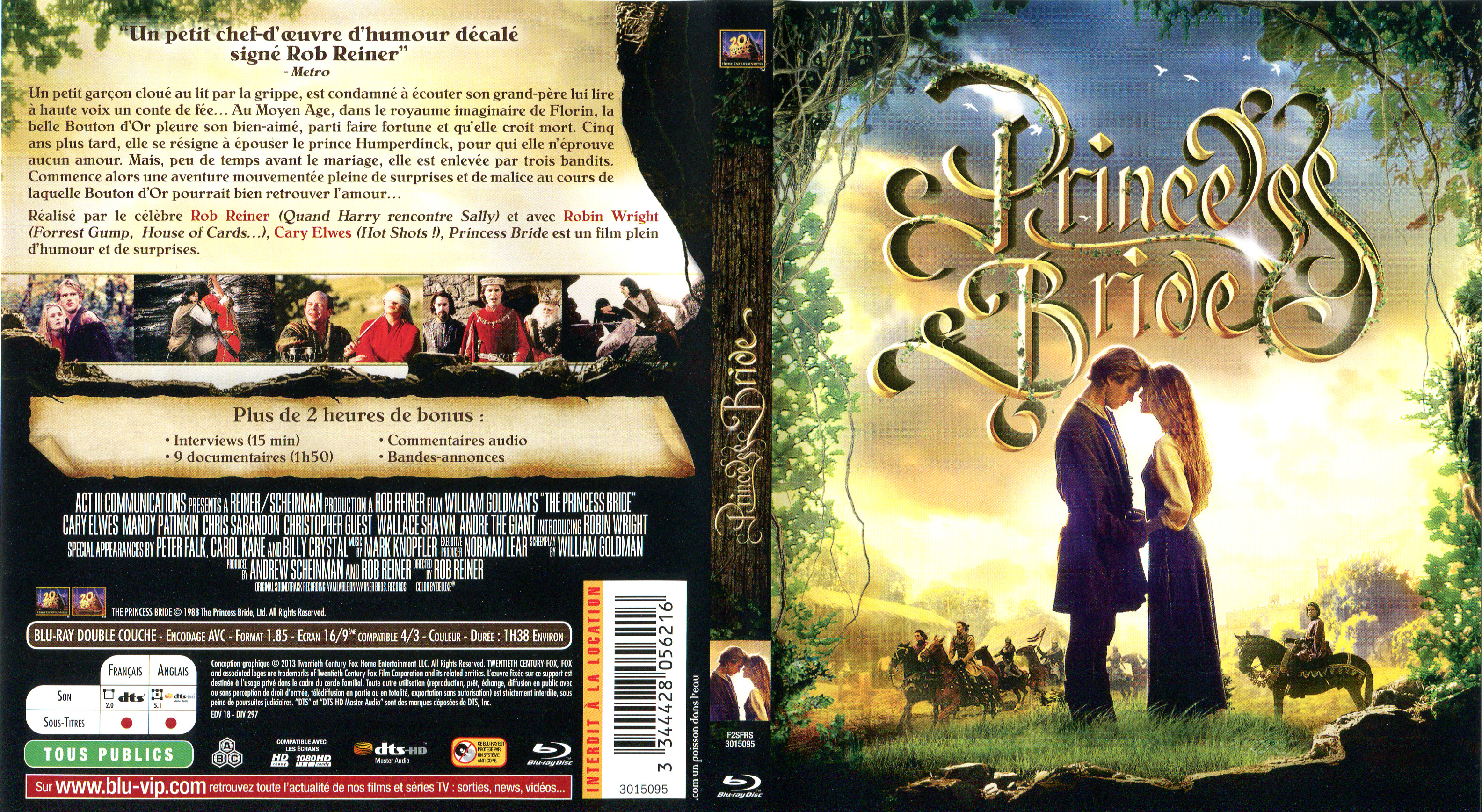 Jaquette DVD Princess bride (BLU-RAY) v2