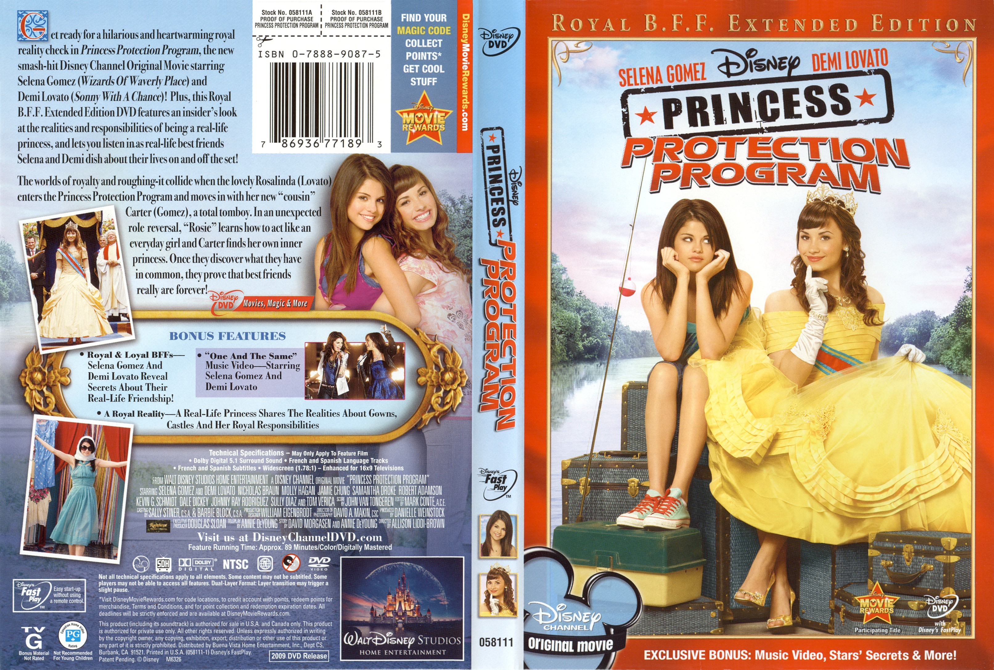 Jaquette DVD Princess protection program Zone 1