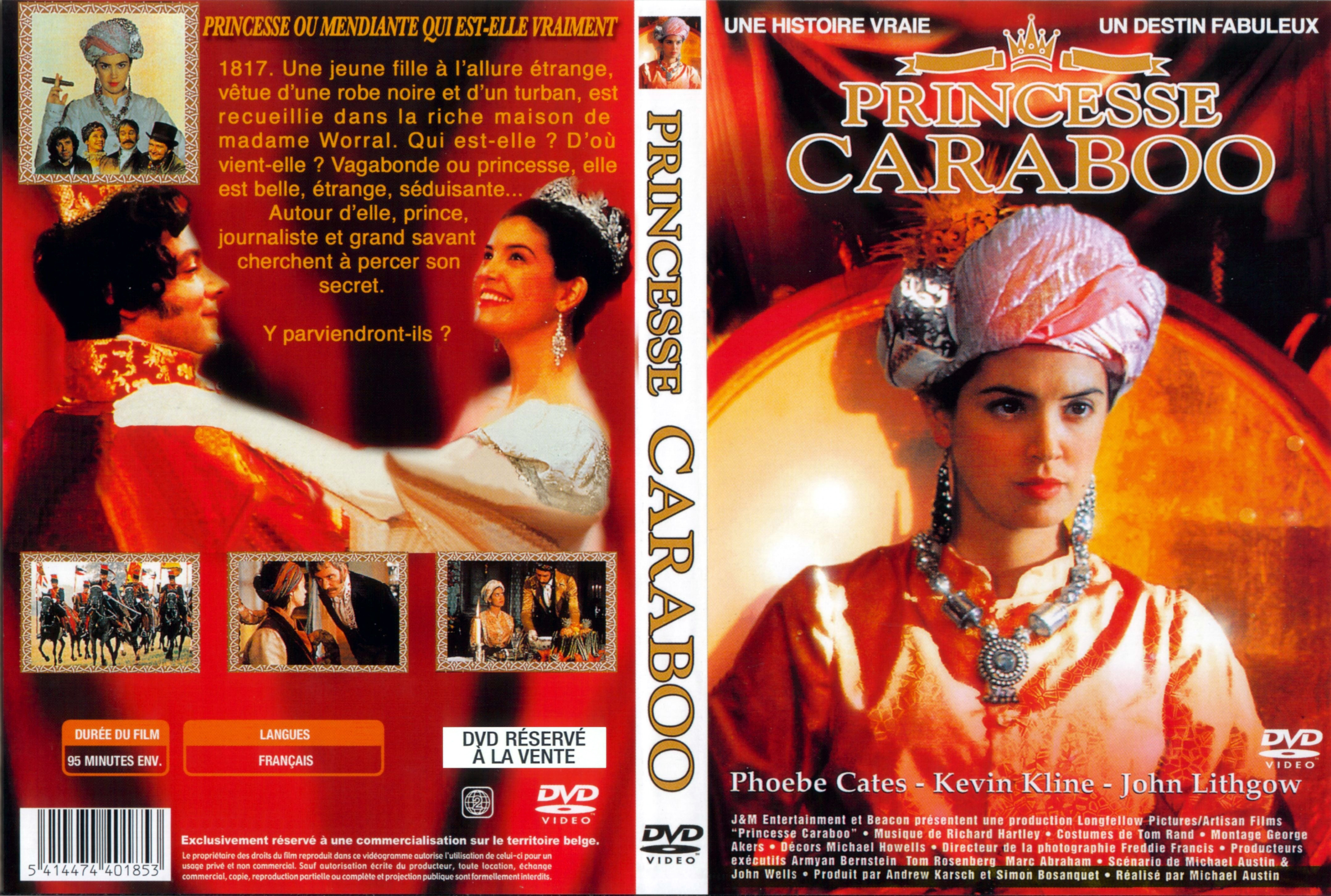 Jaquette DVD Princesse Caraboo