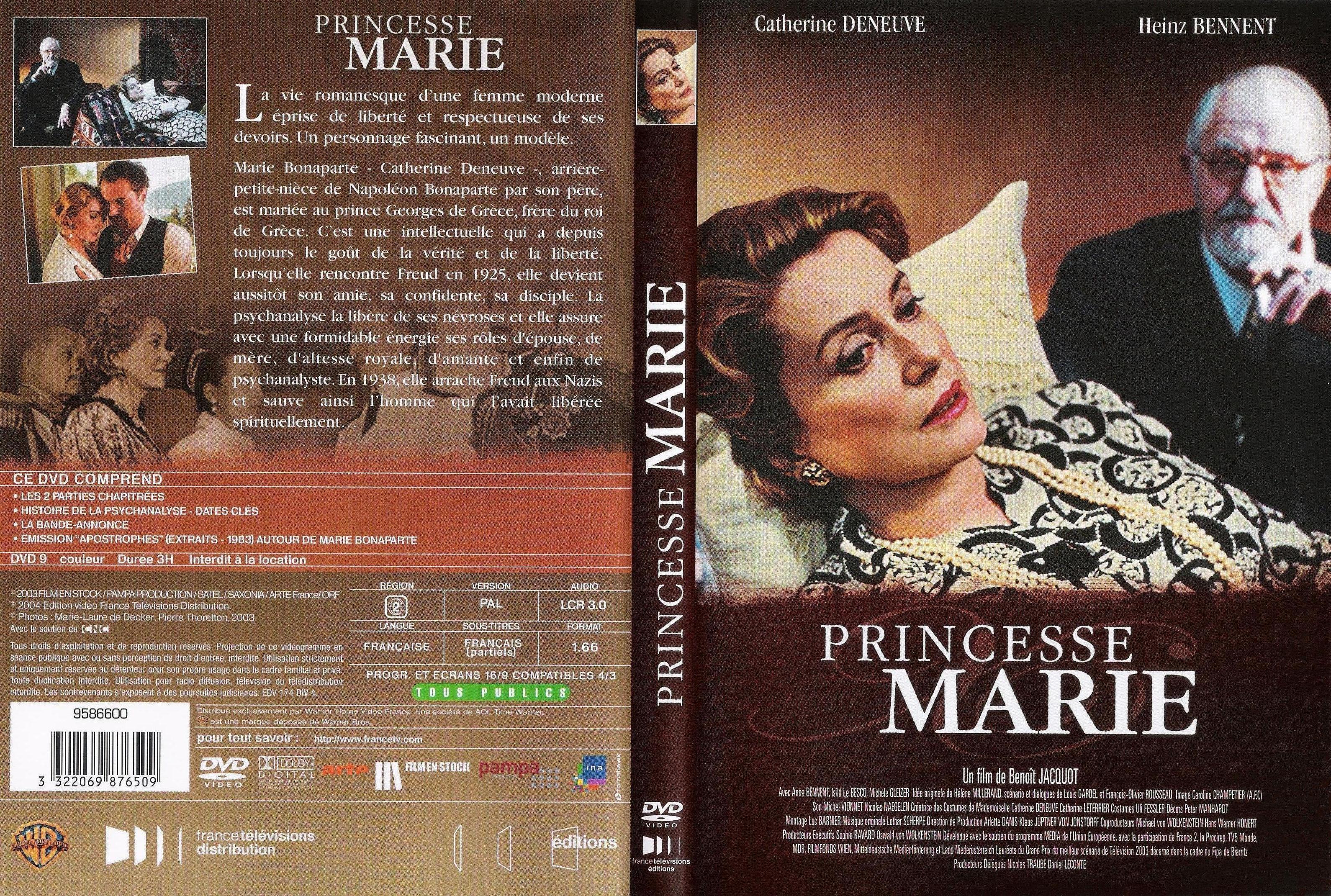 Jaquette DVD Princesse Marie