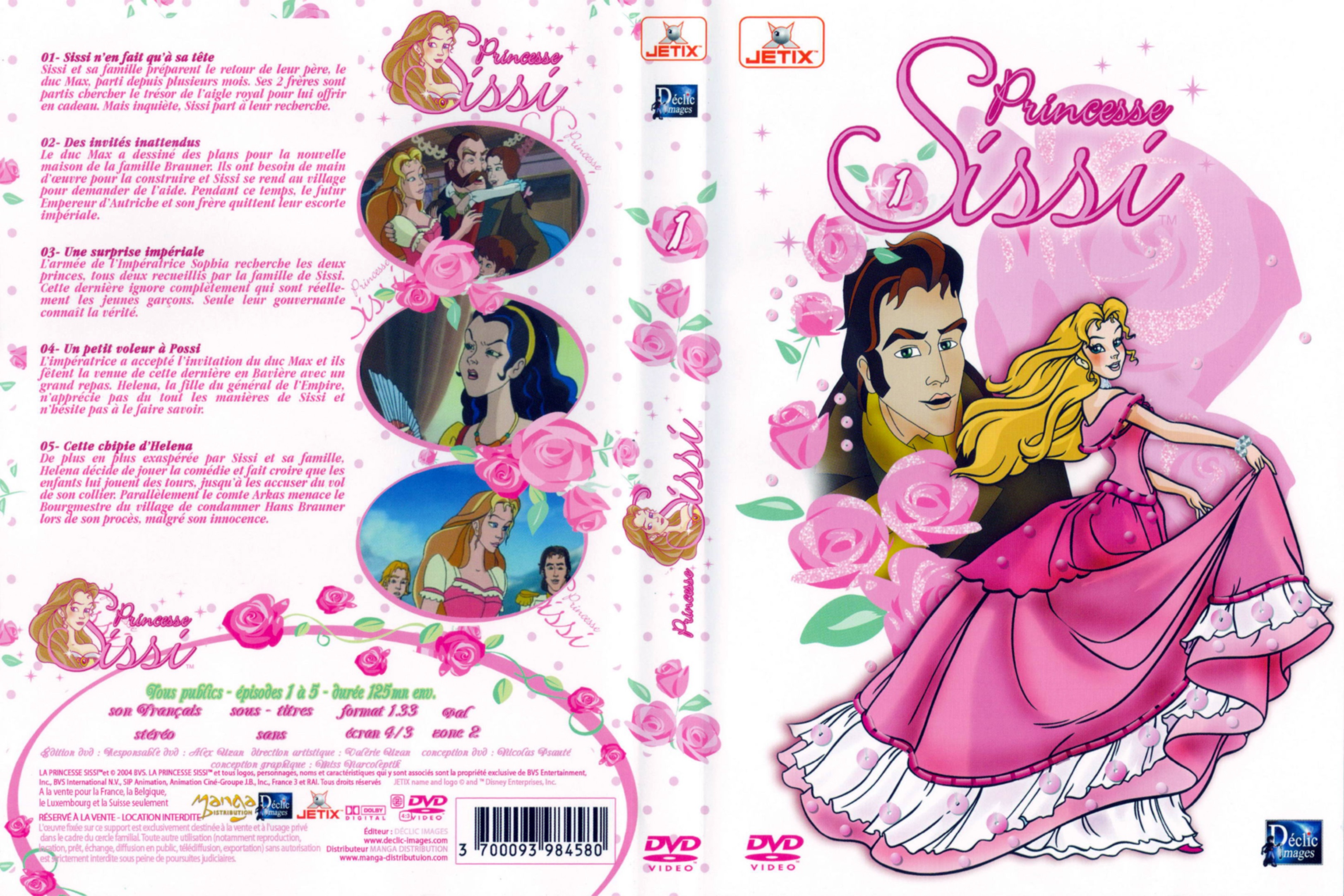 Jaquette DVD Princesse Sissi vol 1