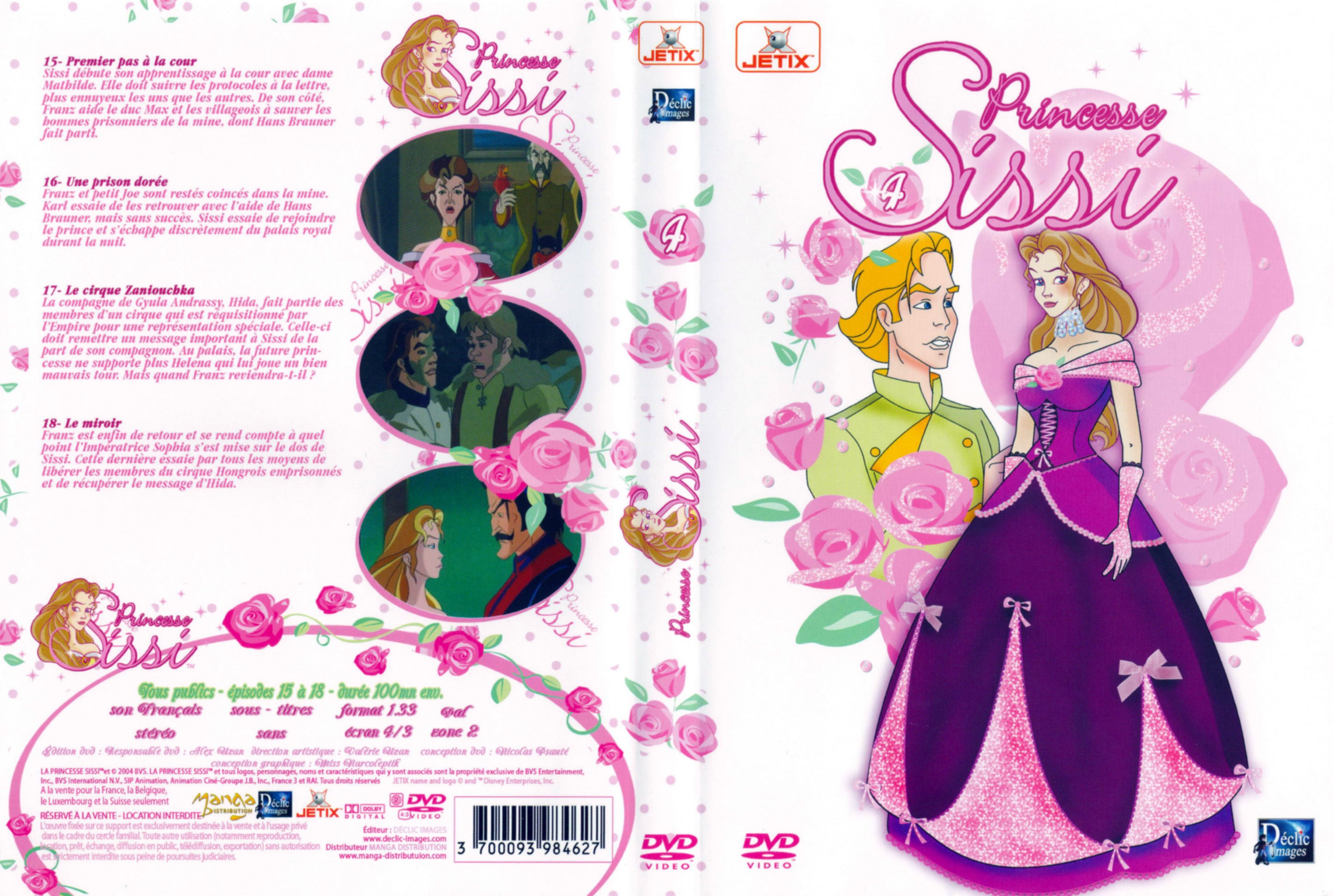 Jaquette DVD Princesse Sissi vol 4