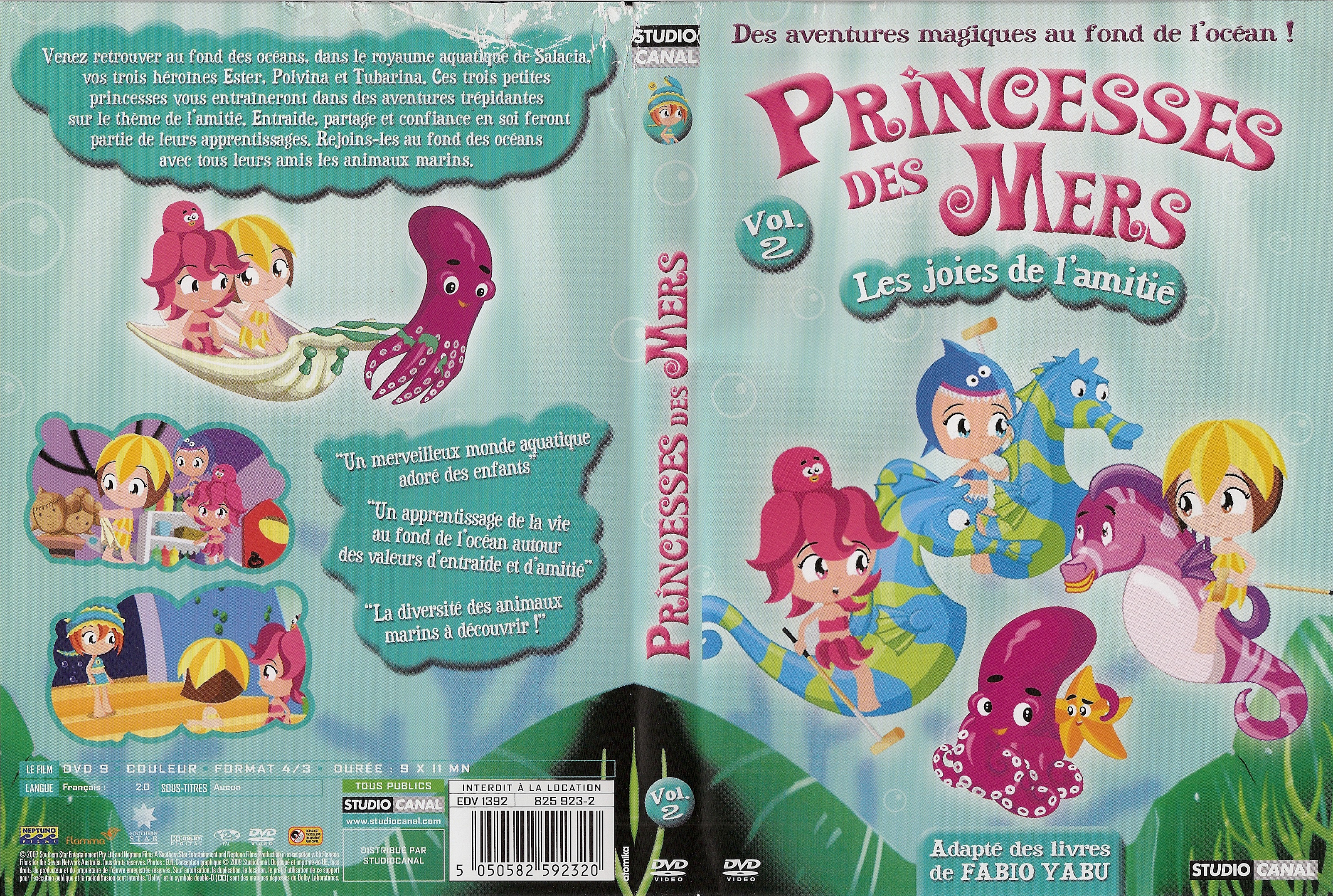 Jaquette DVD Princesses des mers vol 02 - Les joies de l