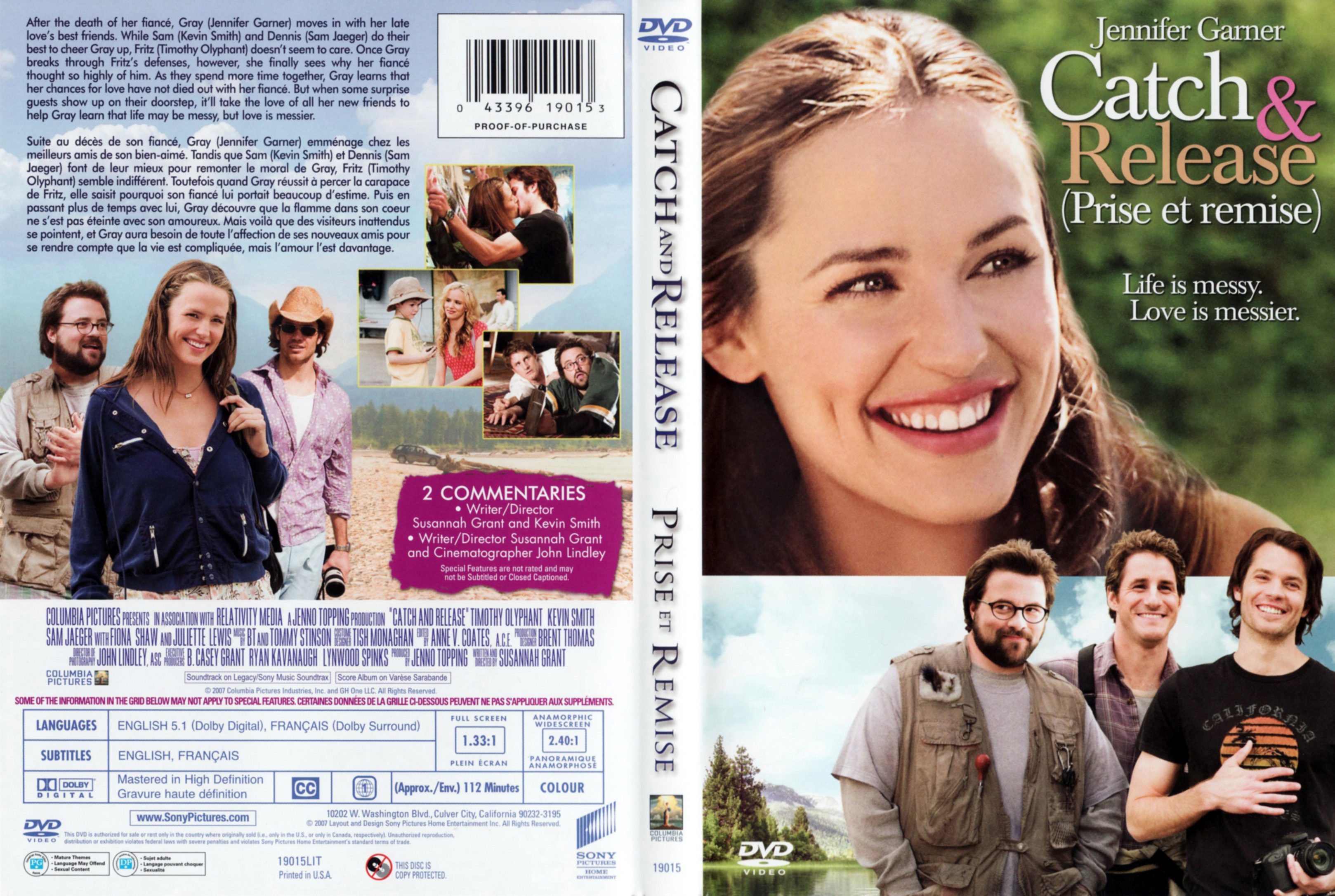 Jaquette DVD Prise et remise - Catch et Release