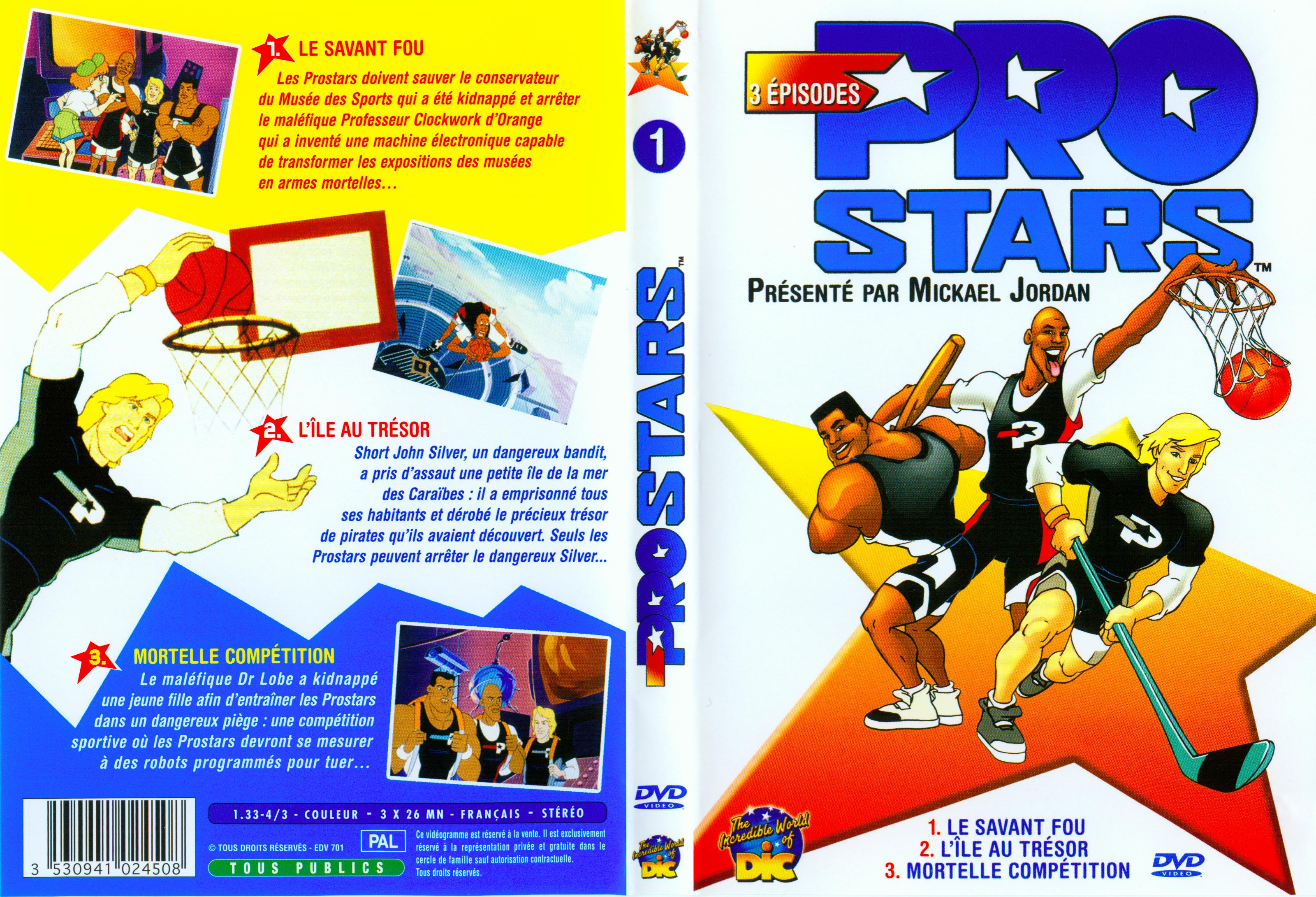 Jaquette DVD Pro stars vol 1