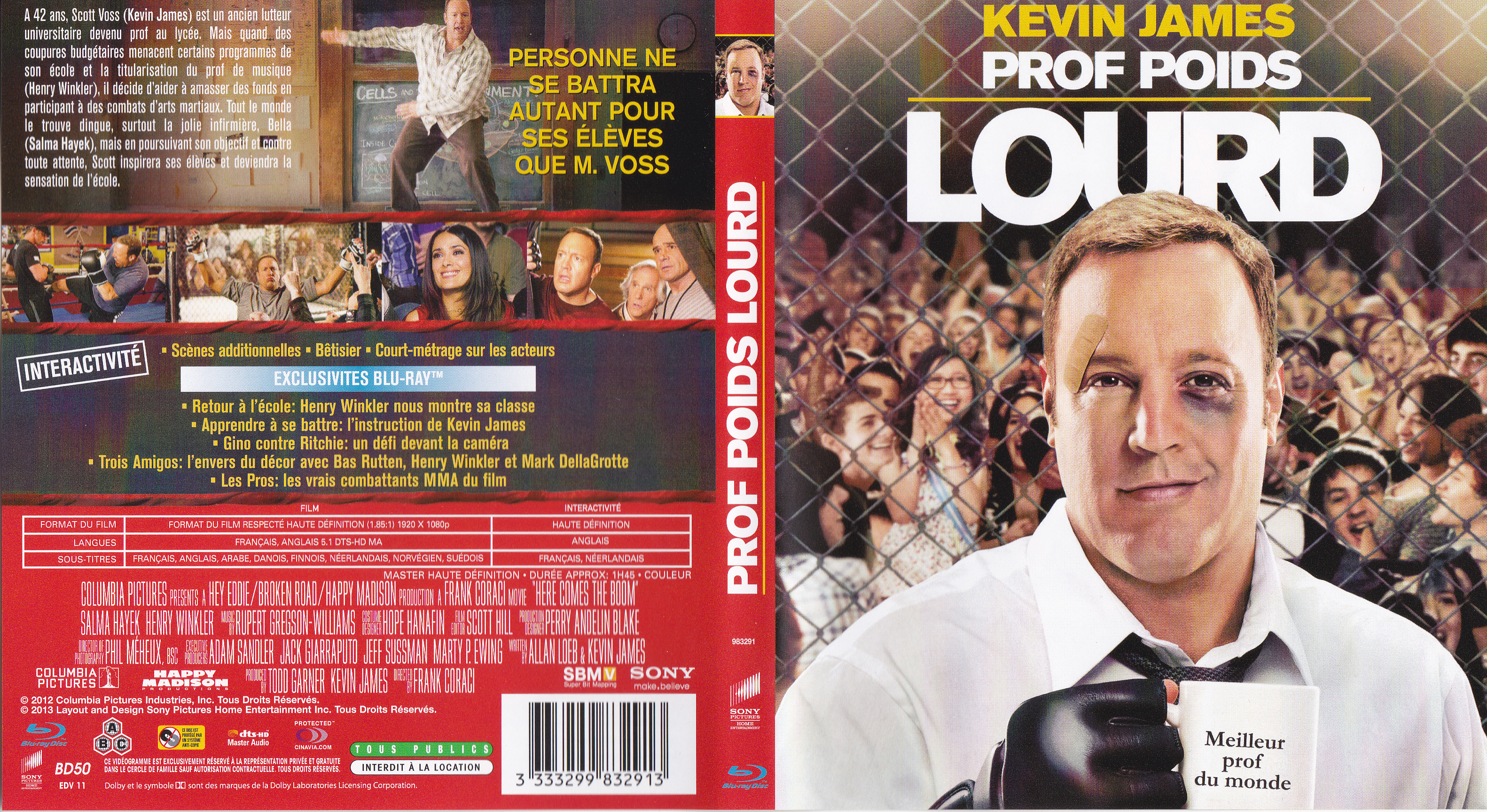Jaquette DVD Prof poids lourd (BLU-RAY)