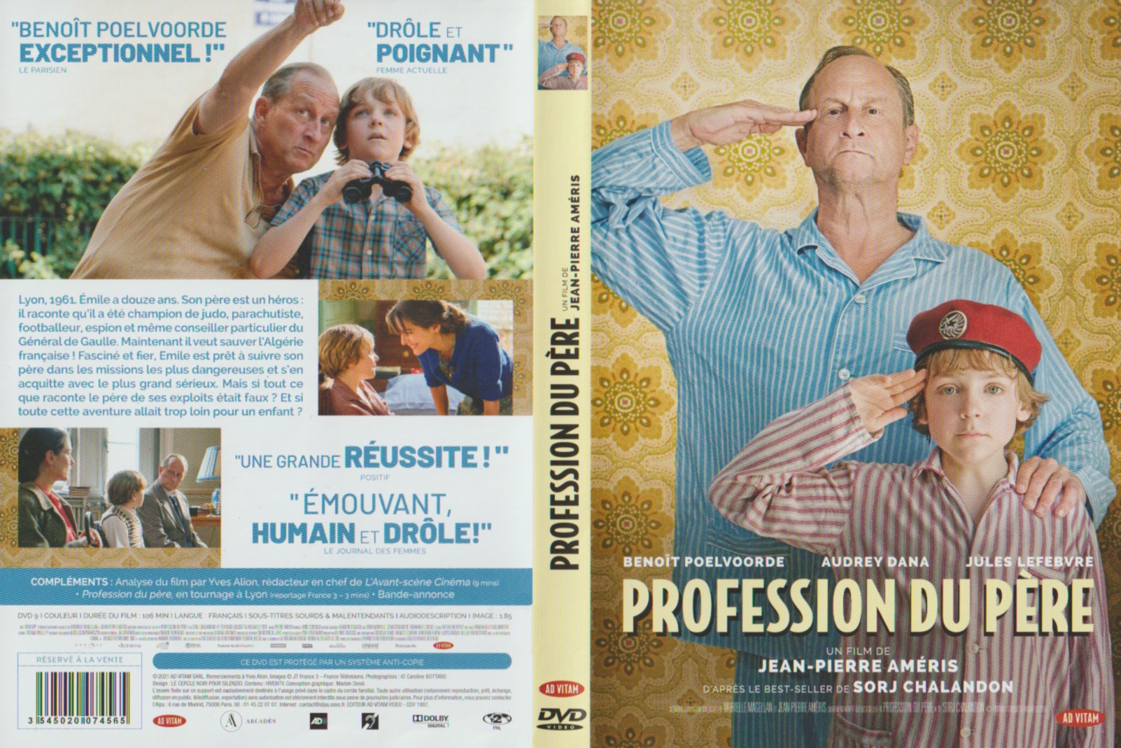 Jaquette DVD Profession du pre