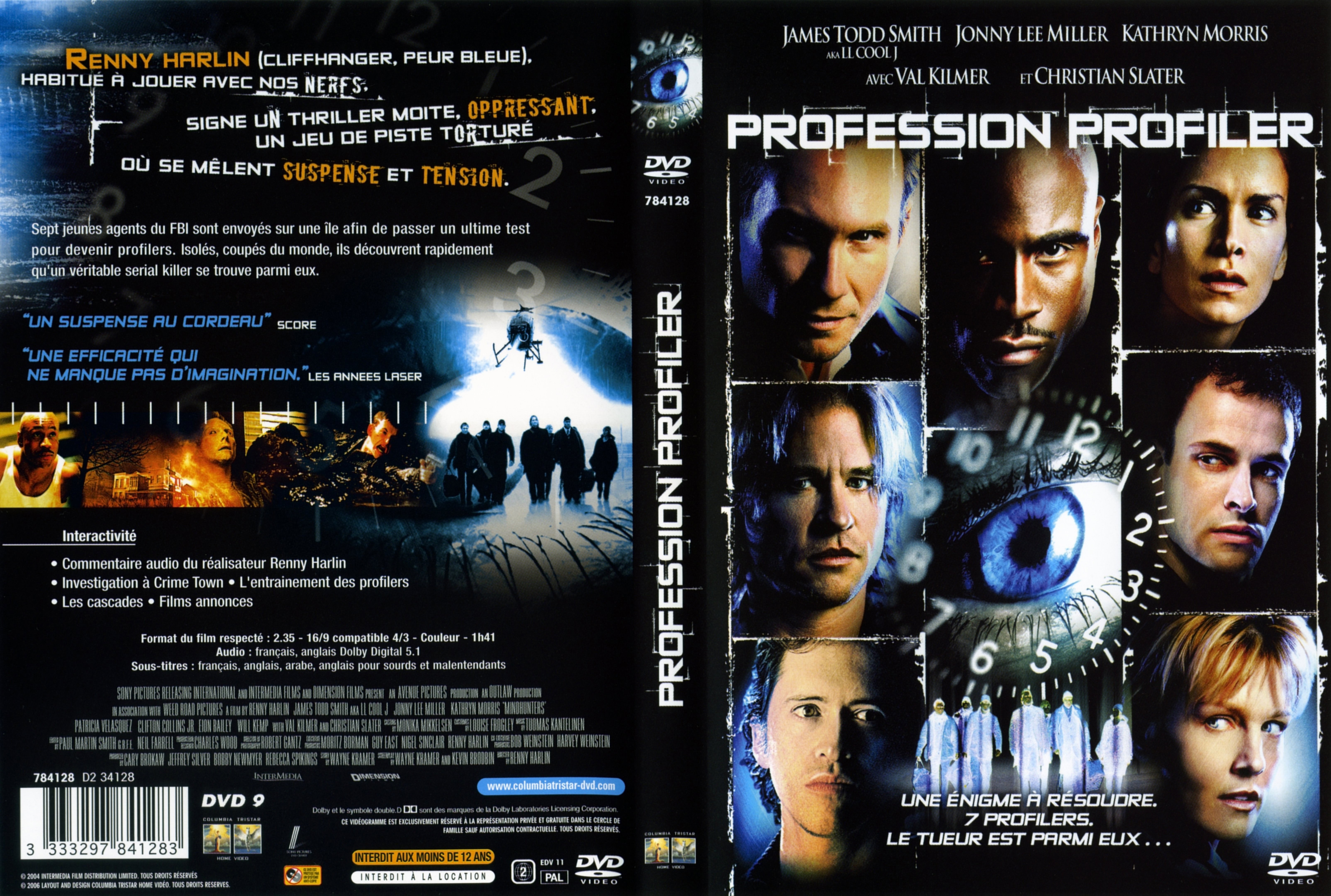 Jaquette DVD Profession profiler