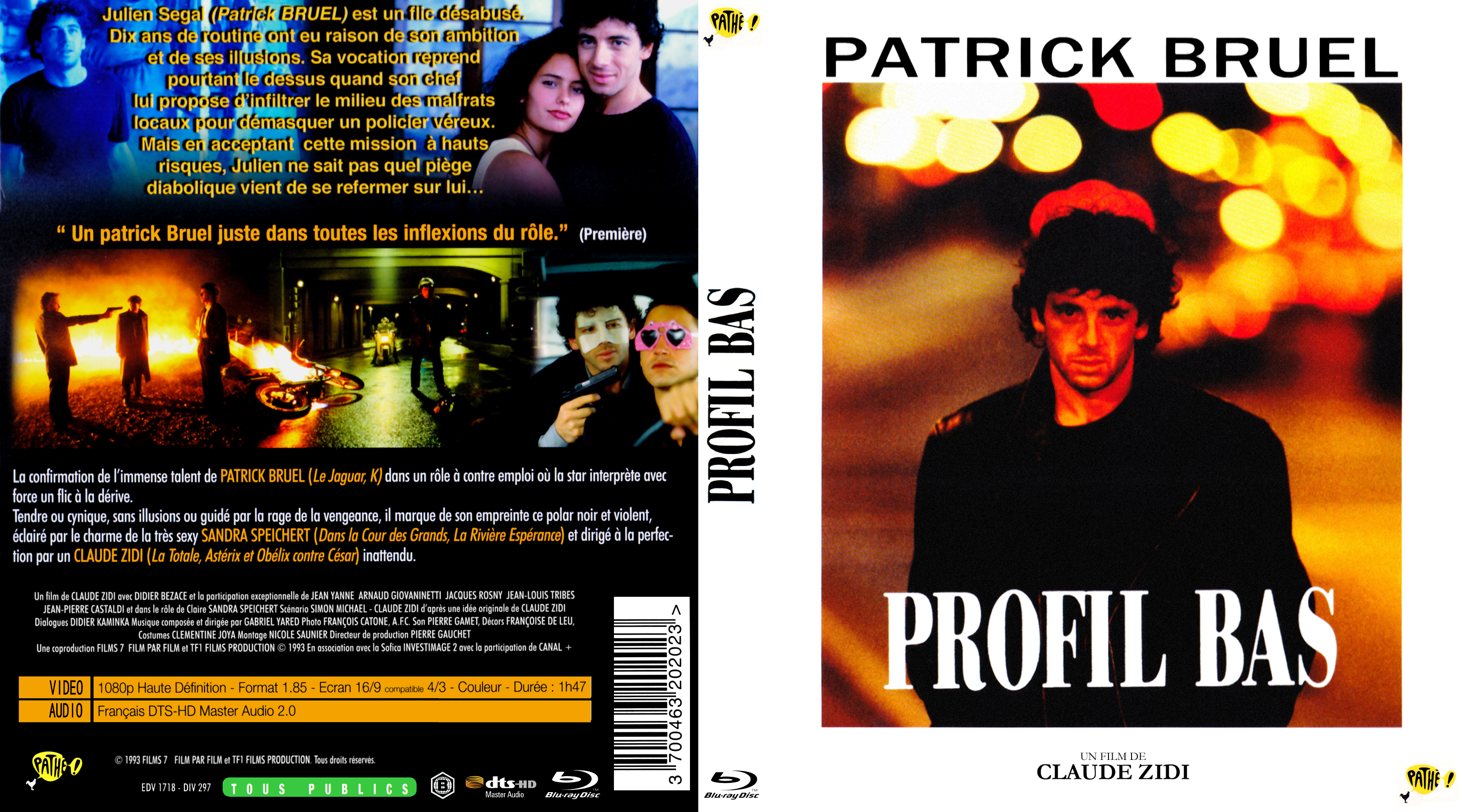 Jaquette DVD Profil bas (BLU-RAY) v2