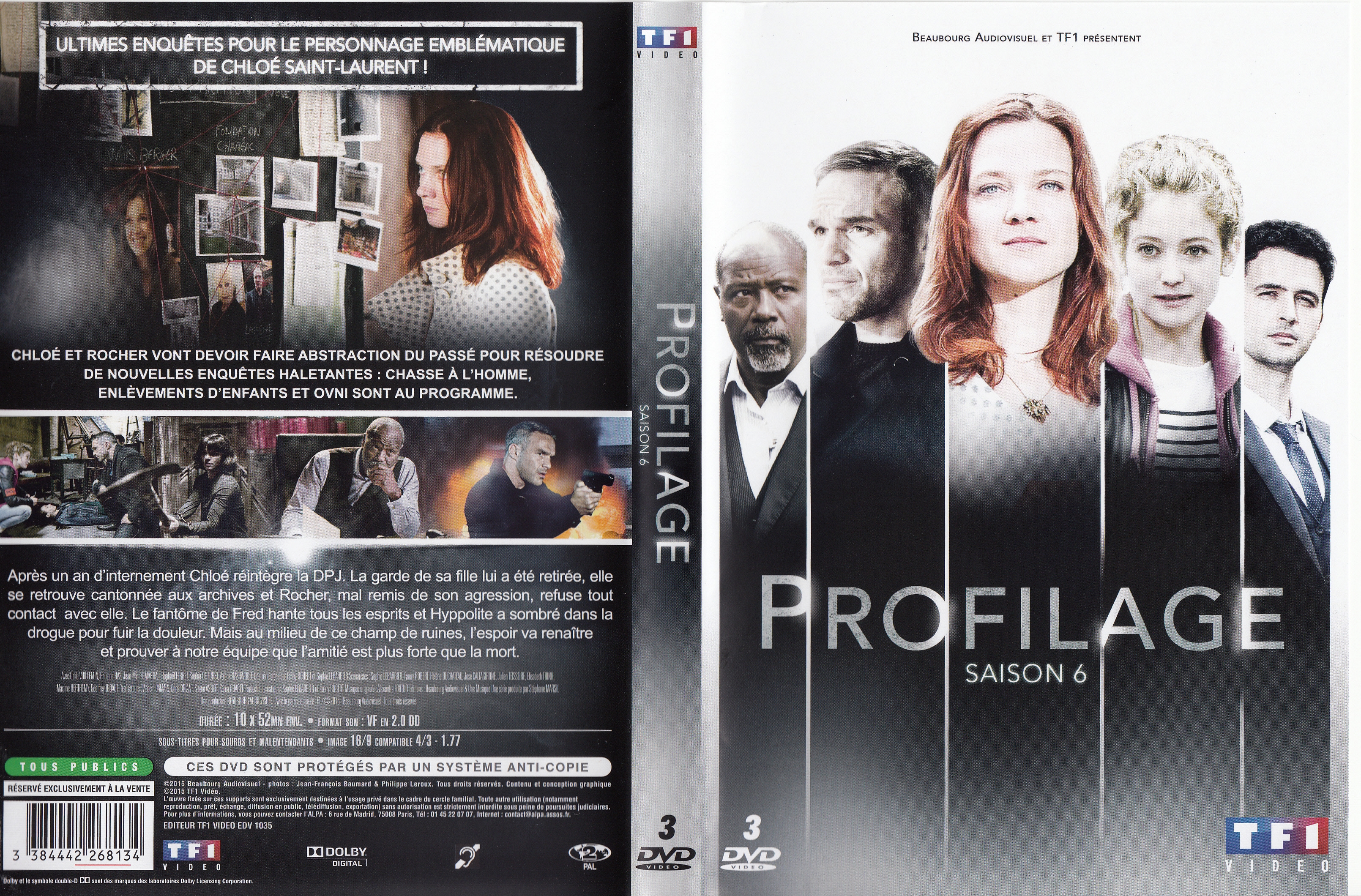 Jaquette DVD Profilage saison 6