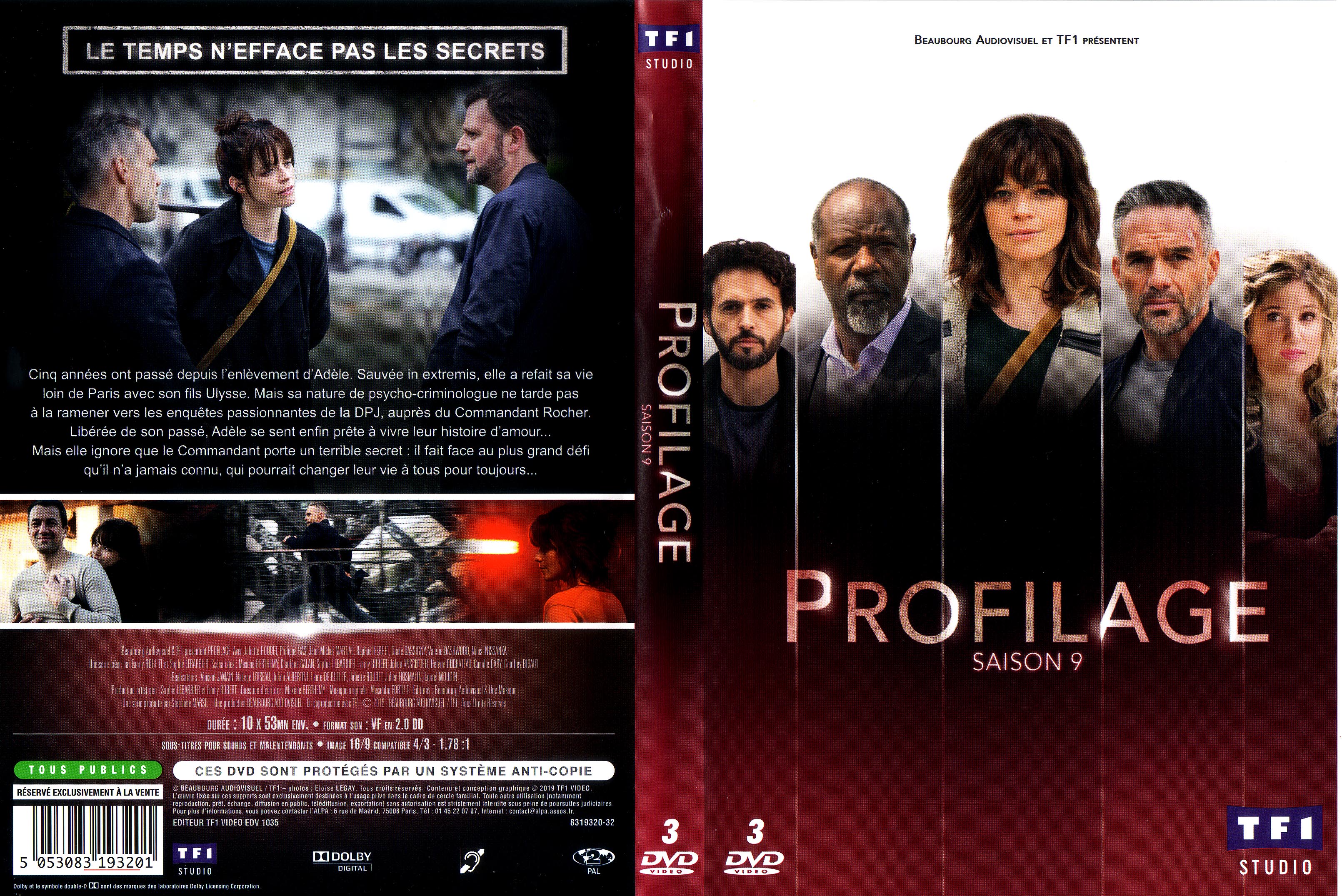 Jaquette DVD Profilage saison 9