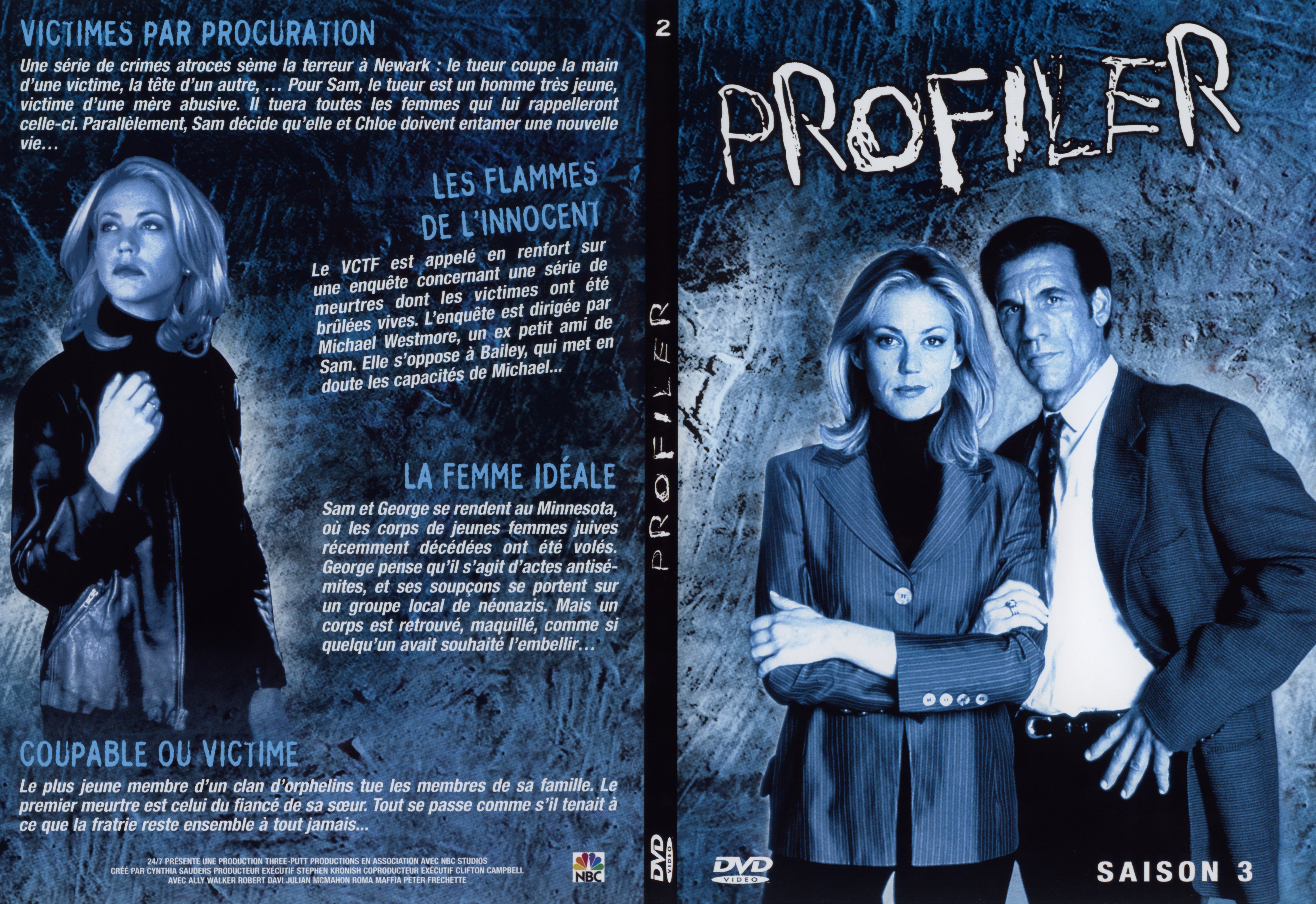 Jaquette DVD Profiler saison 3 DVD 2
