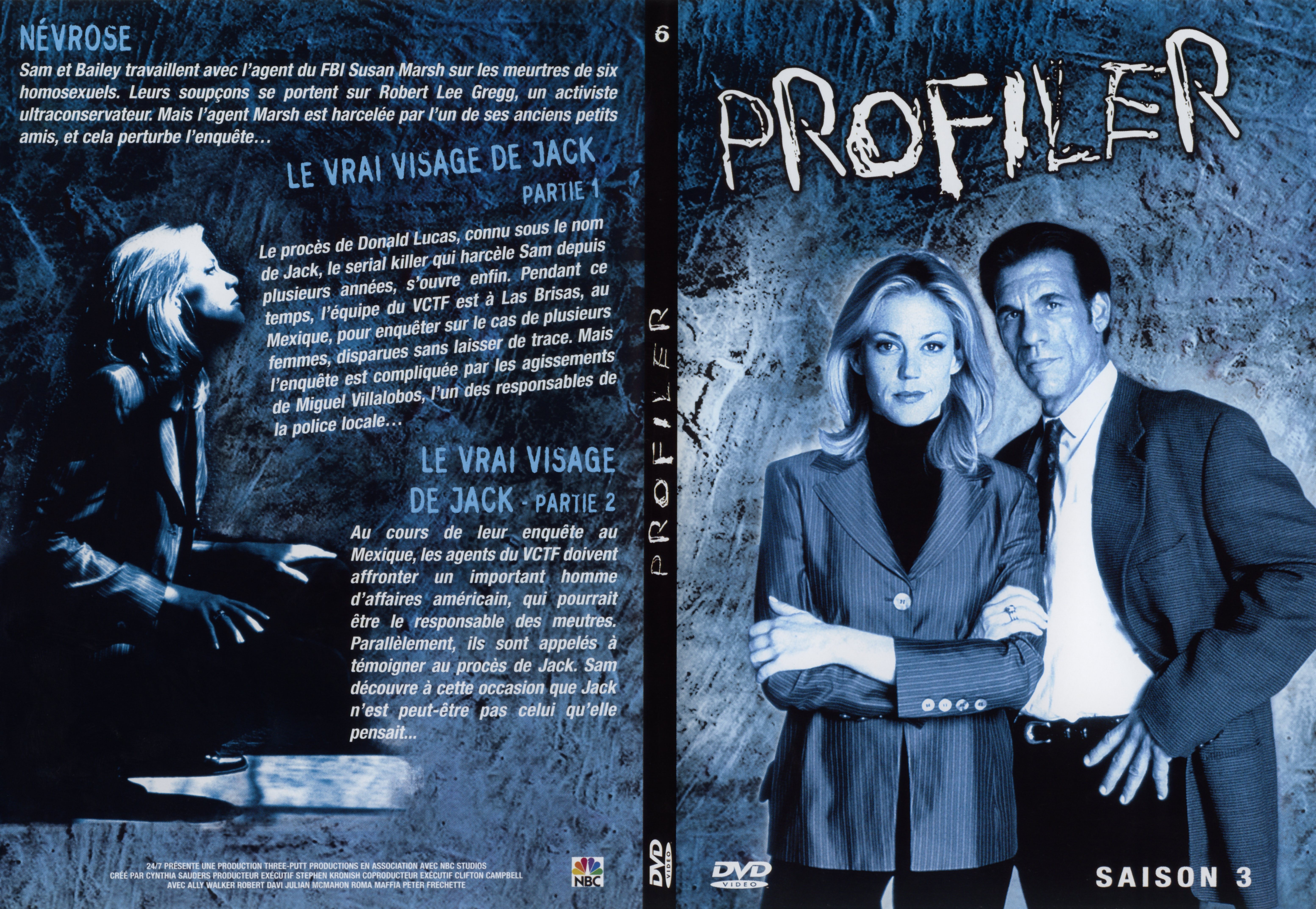 Jaquette DVD Profiler saison 3 DVD 6