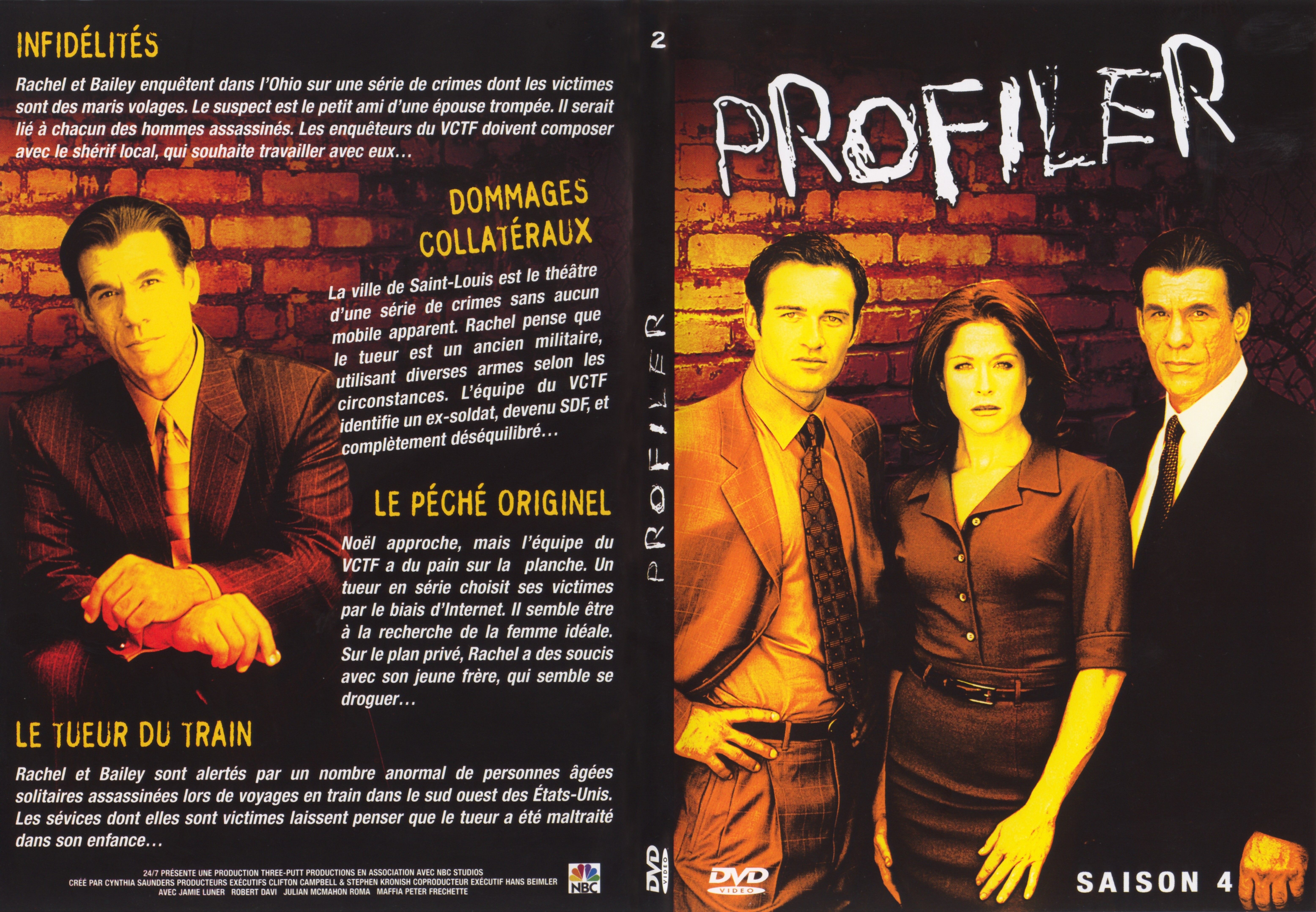 Jaquette DVD Profiler saison 4 DVD 2