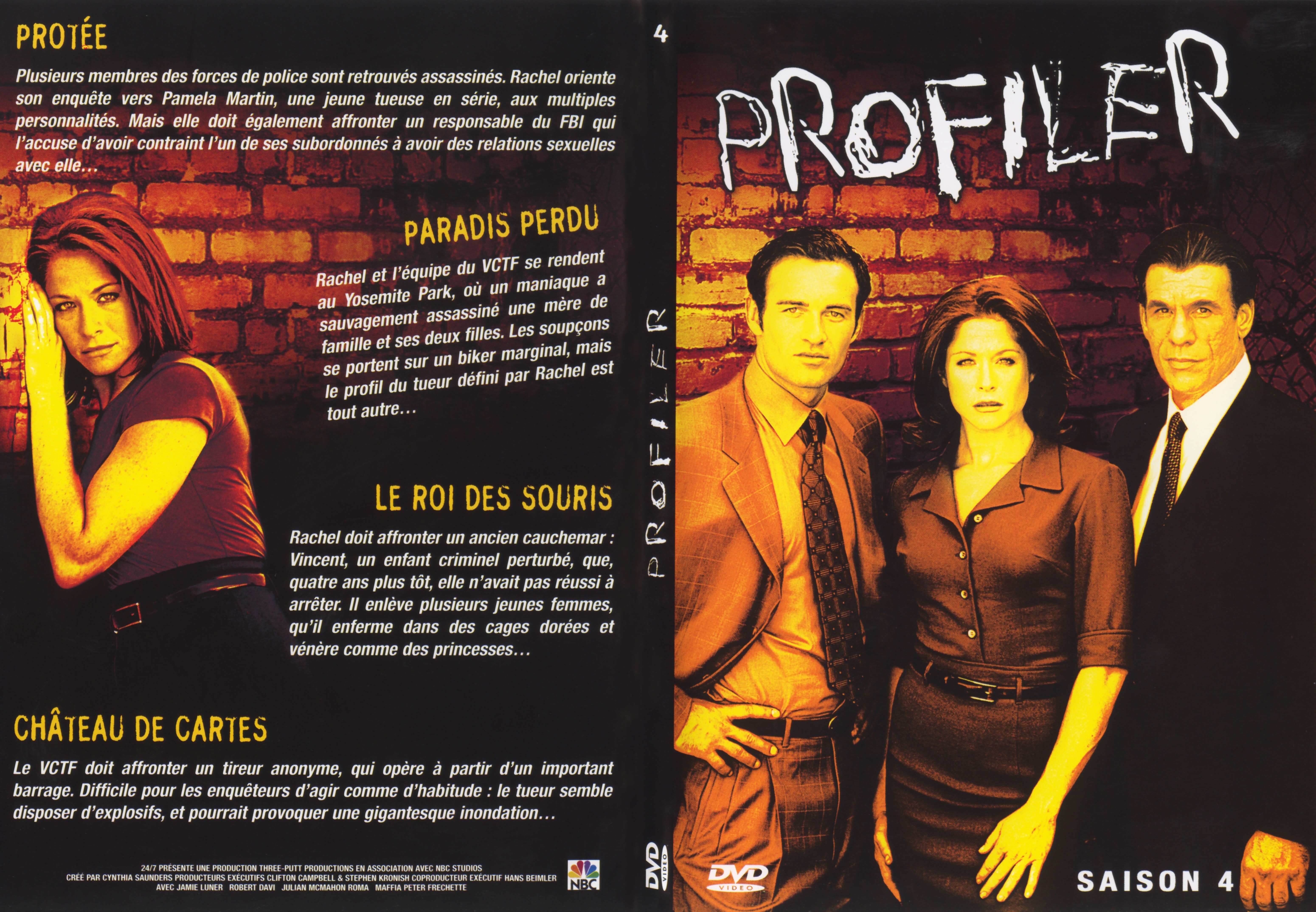 Jaquette DVD Profiler saison 4 DVD 4