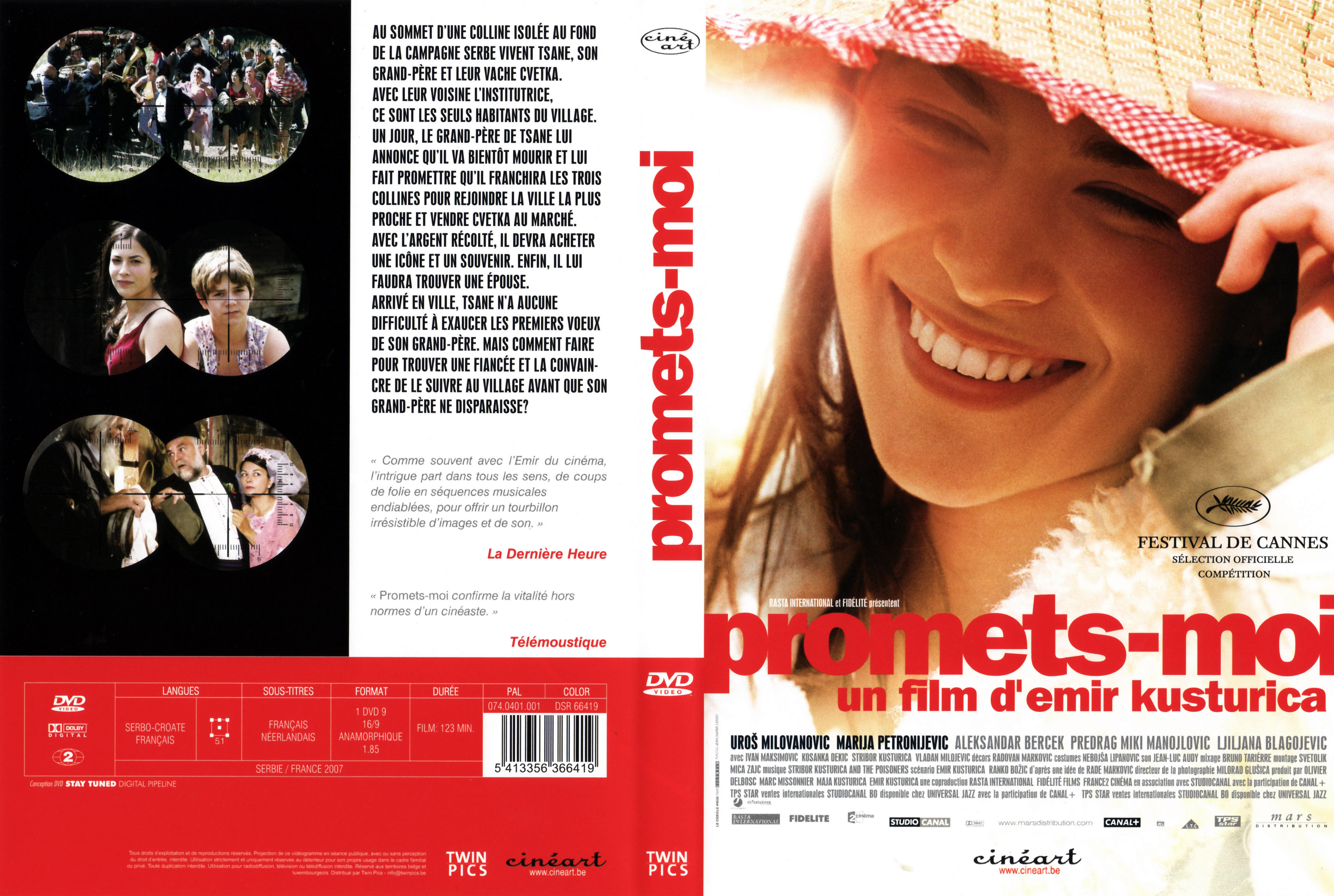 Jaquette DVD Promets-moi v2