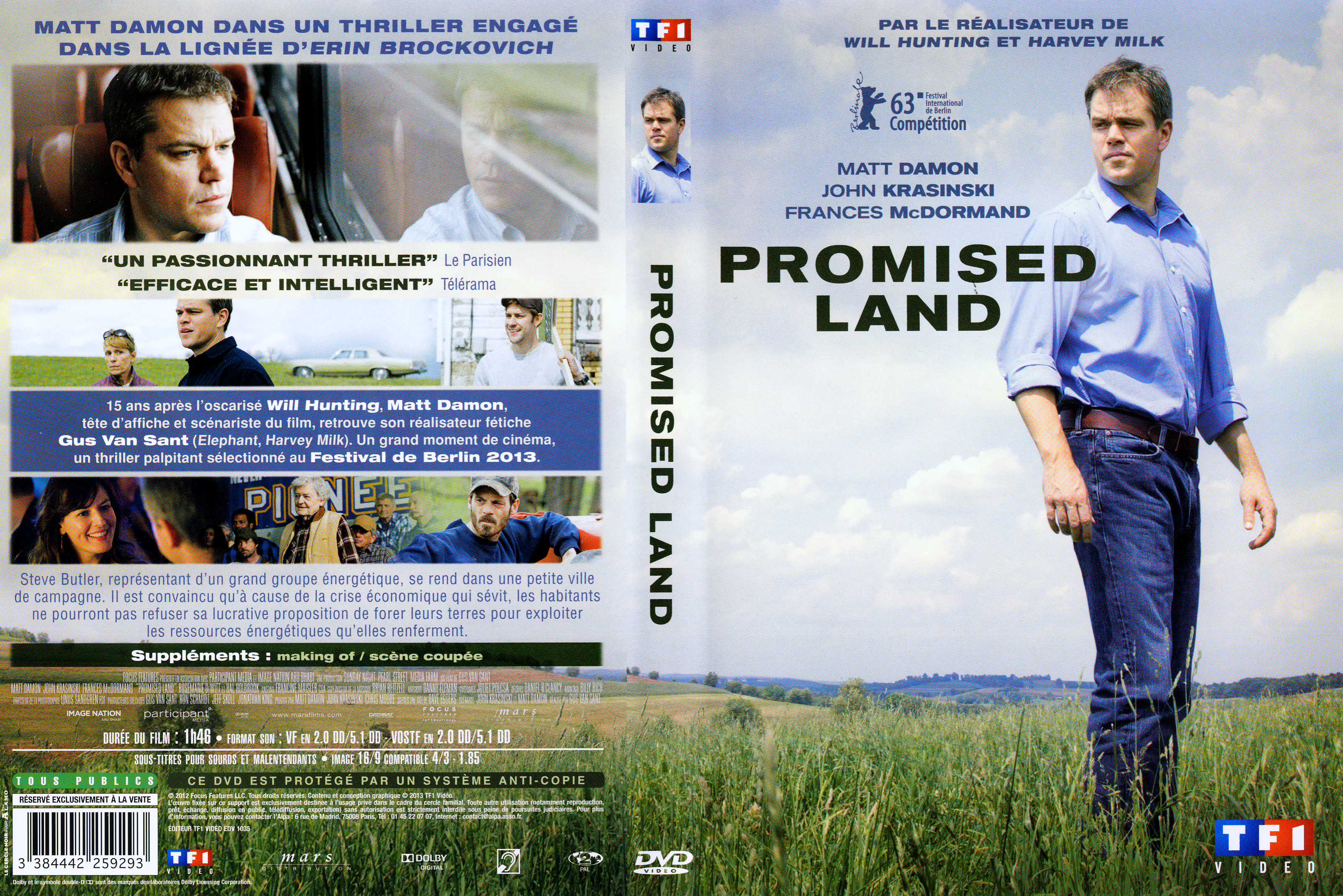 Jaquette DVD Promised land