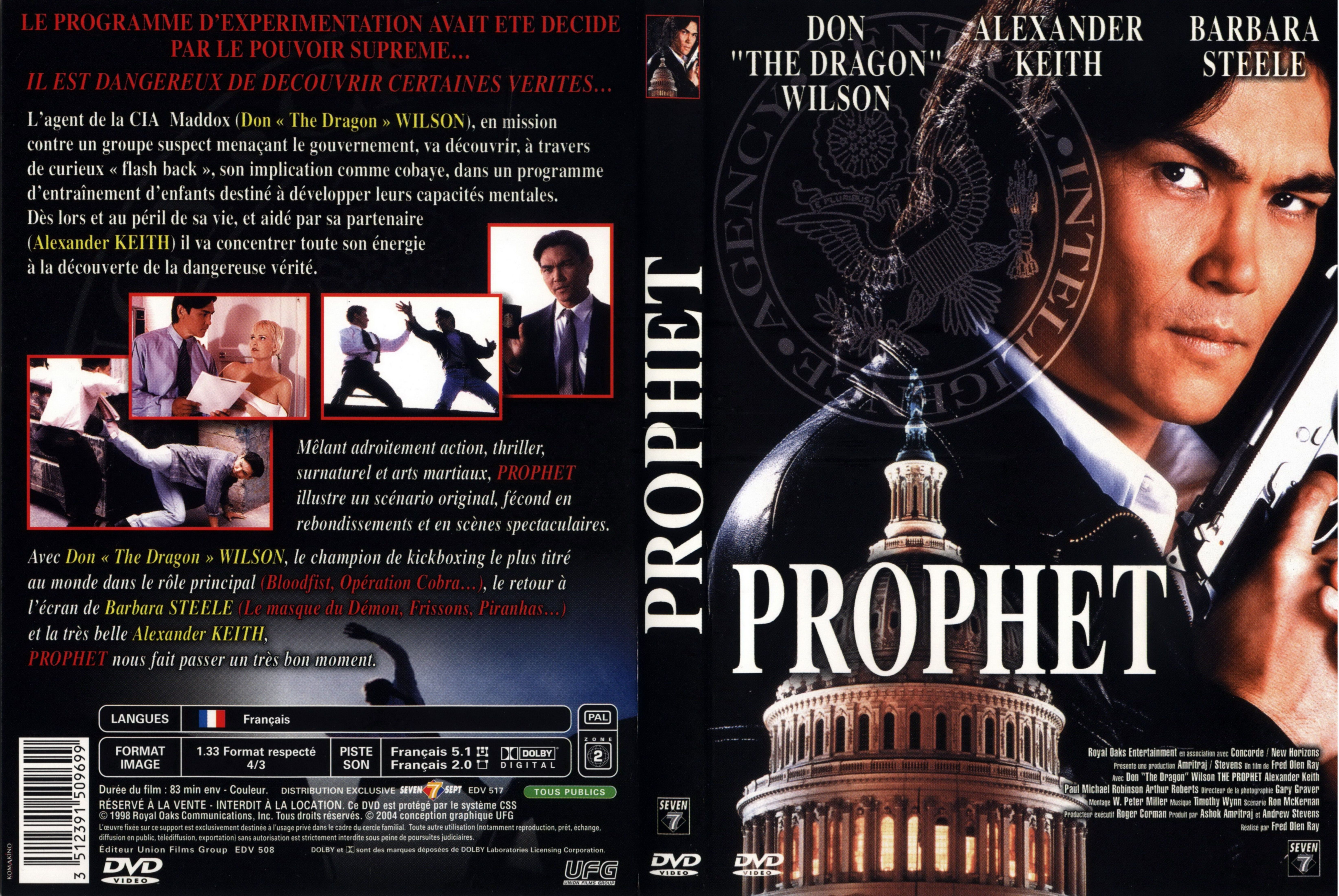 Jaquette DVD Prophet