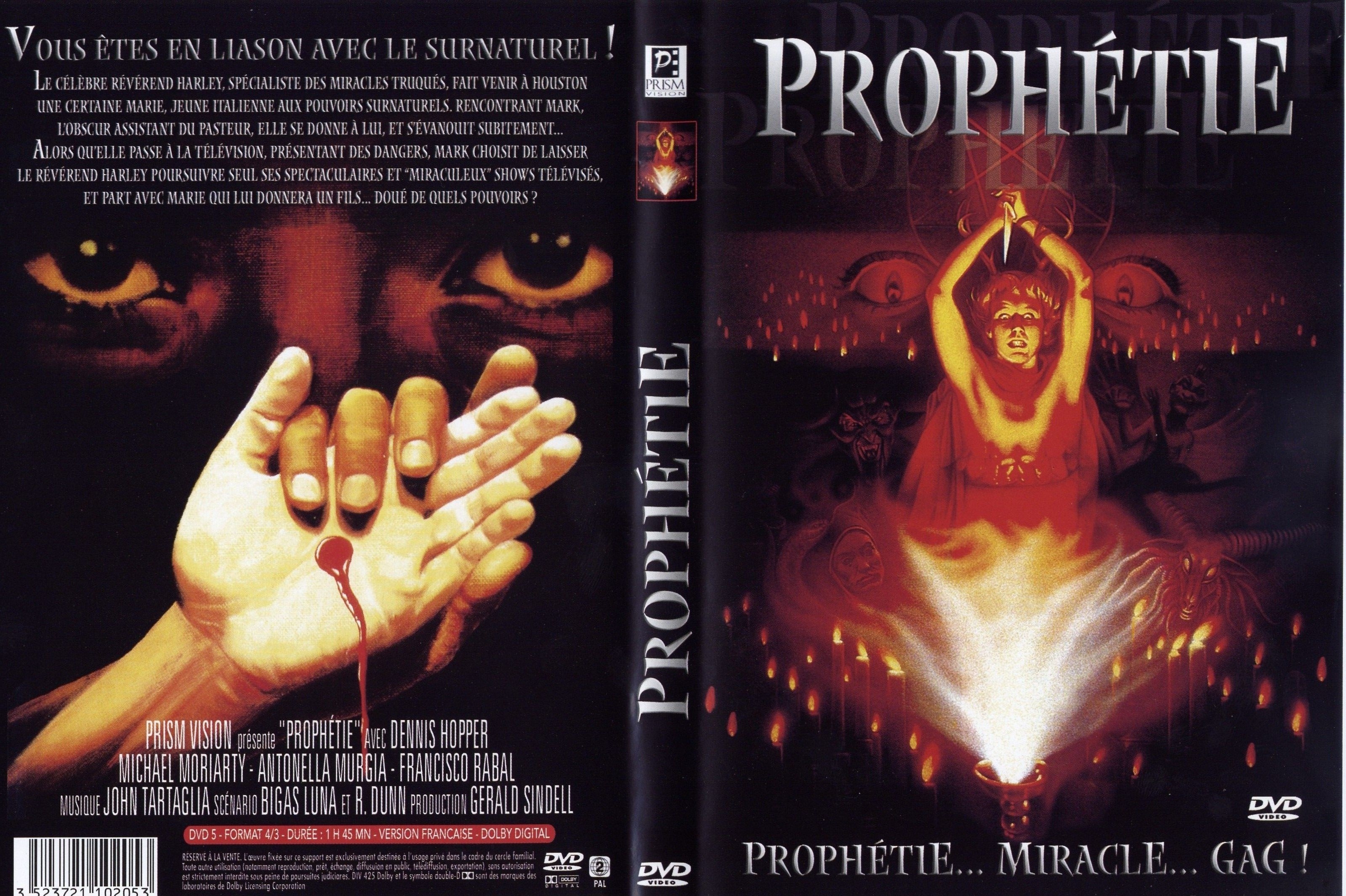 Jaquette DVD Prophtie