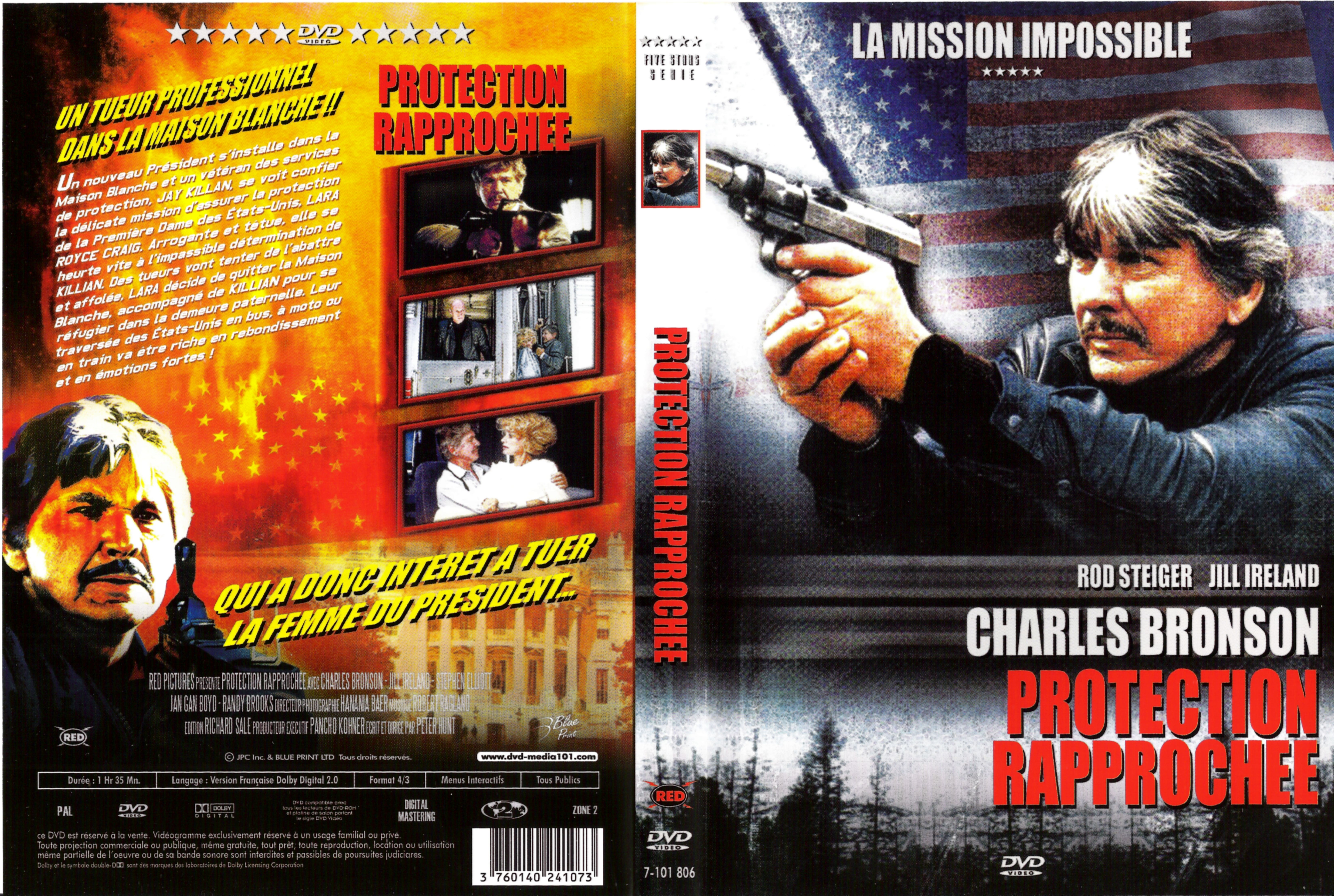 Jaquette DVD Protection rapproche (Charles Bronson)