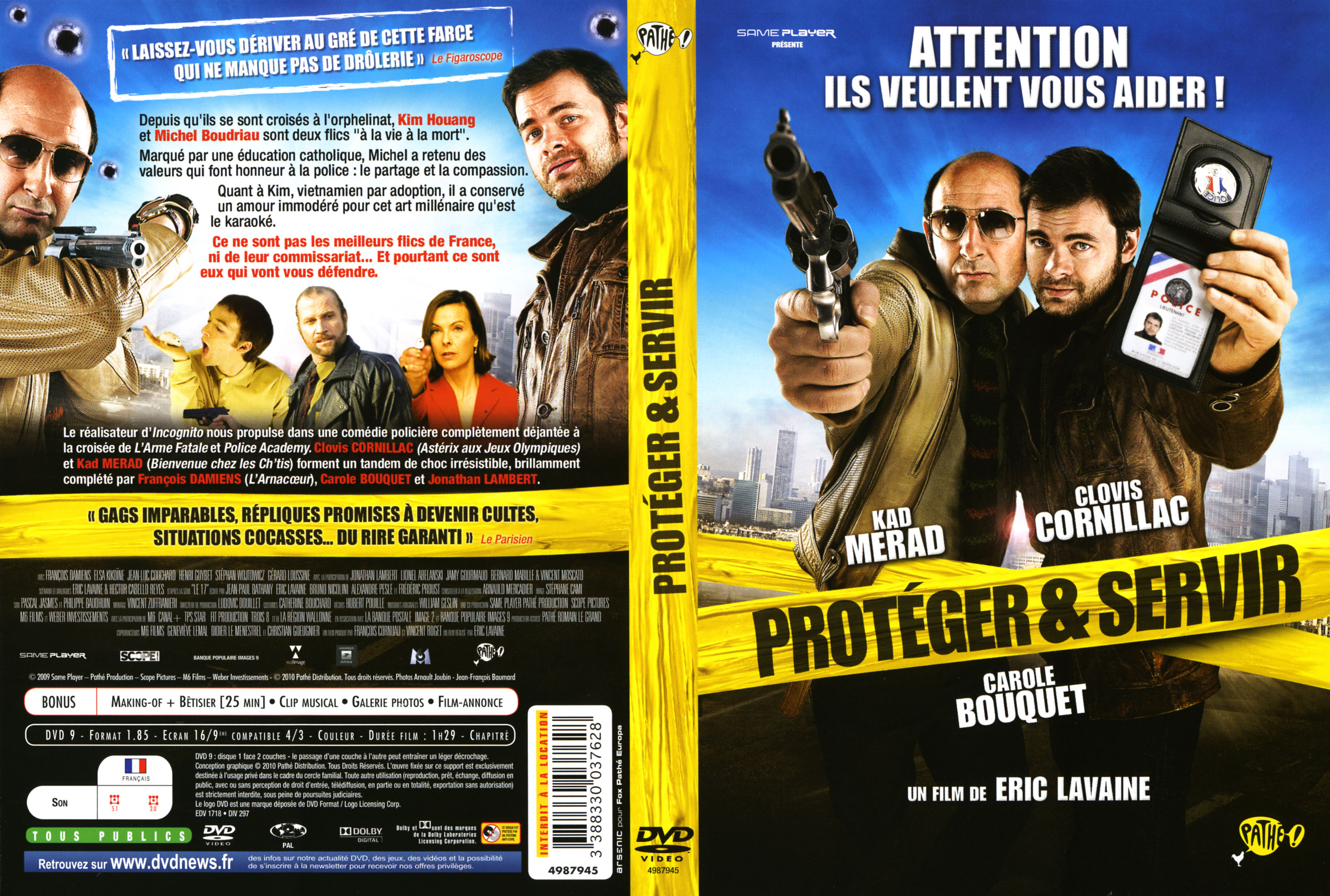 Jaquette DVD Protger et Servir