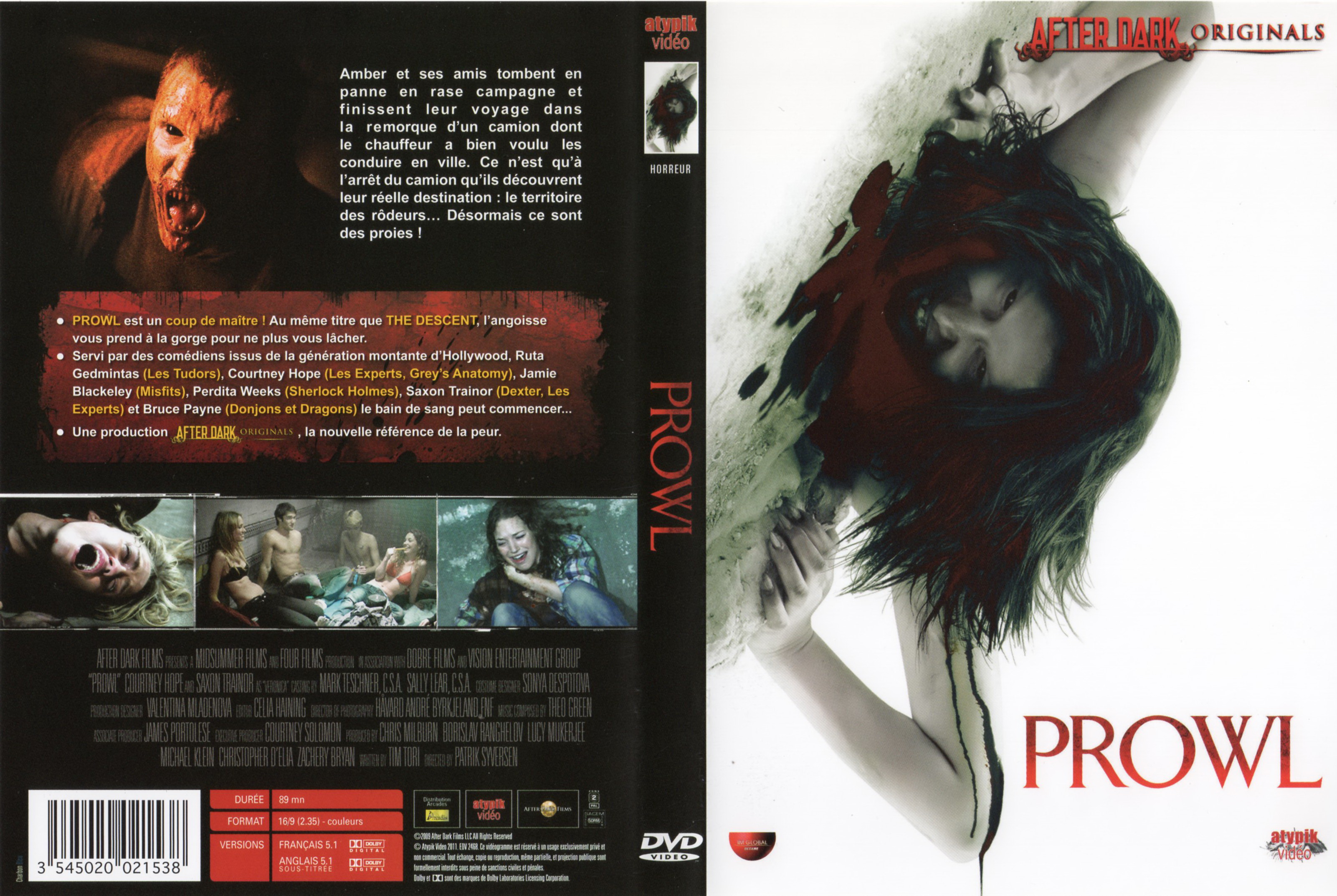 Jaquette DVD Prowl