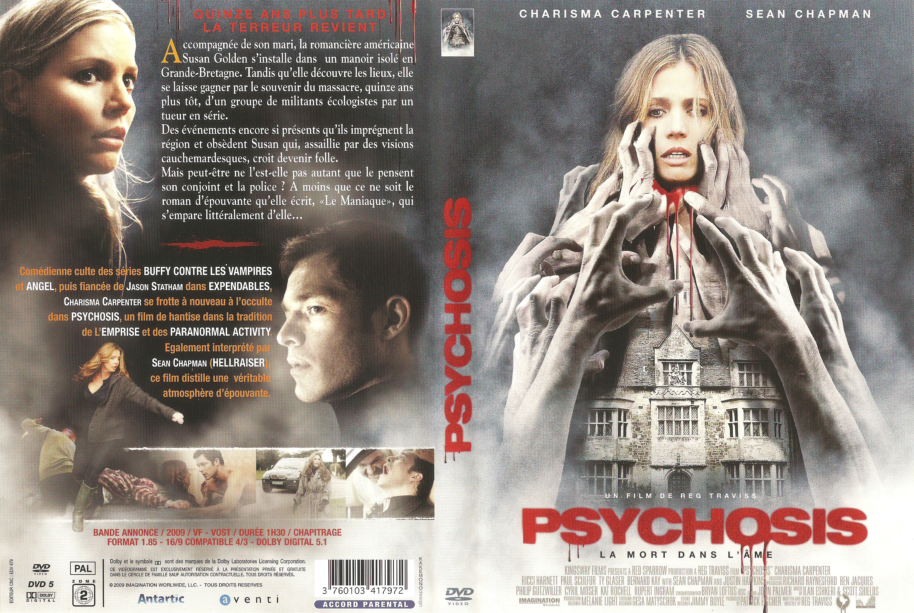 Jaquette DVD Psychosis