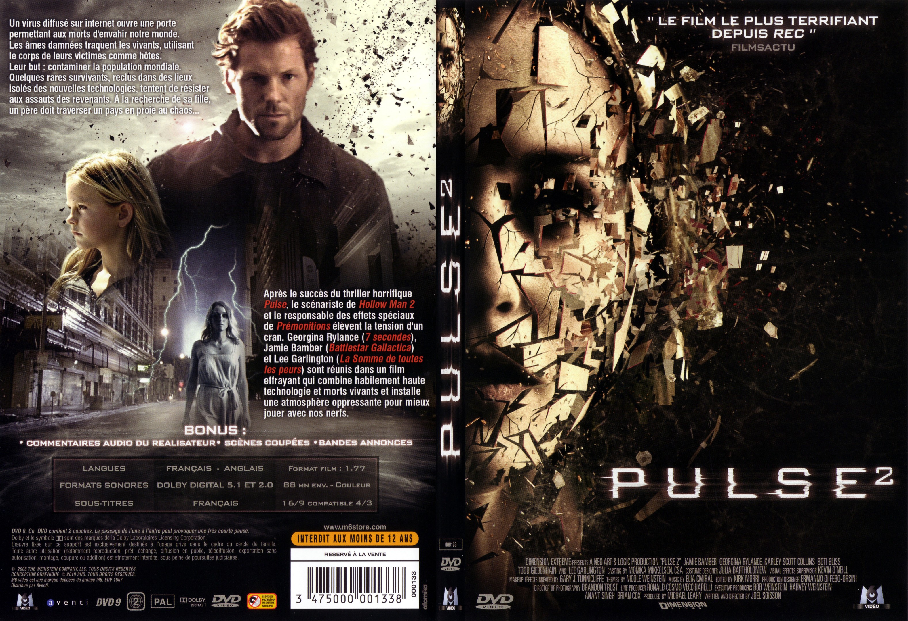 Jaquette DVD Pulse 2 - SLIM