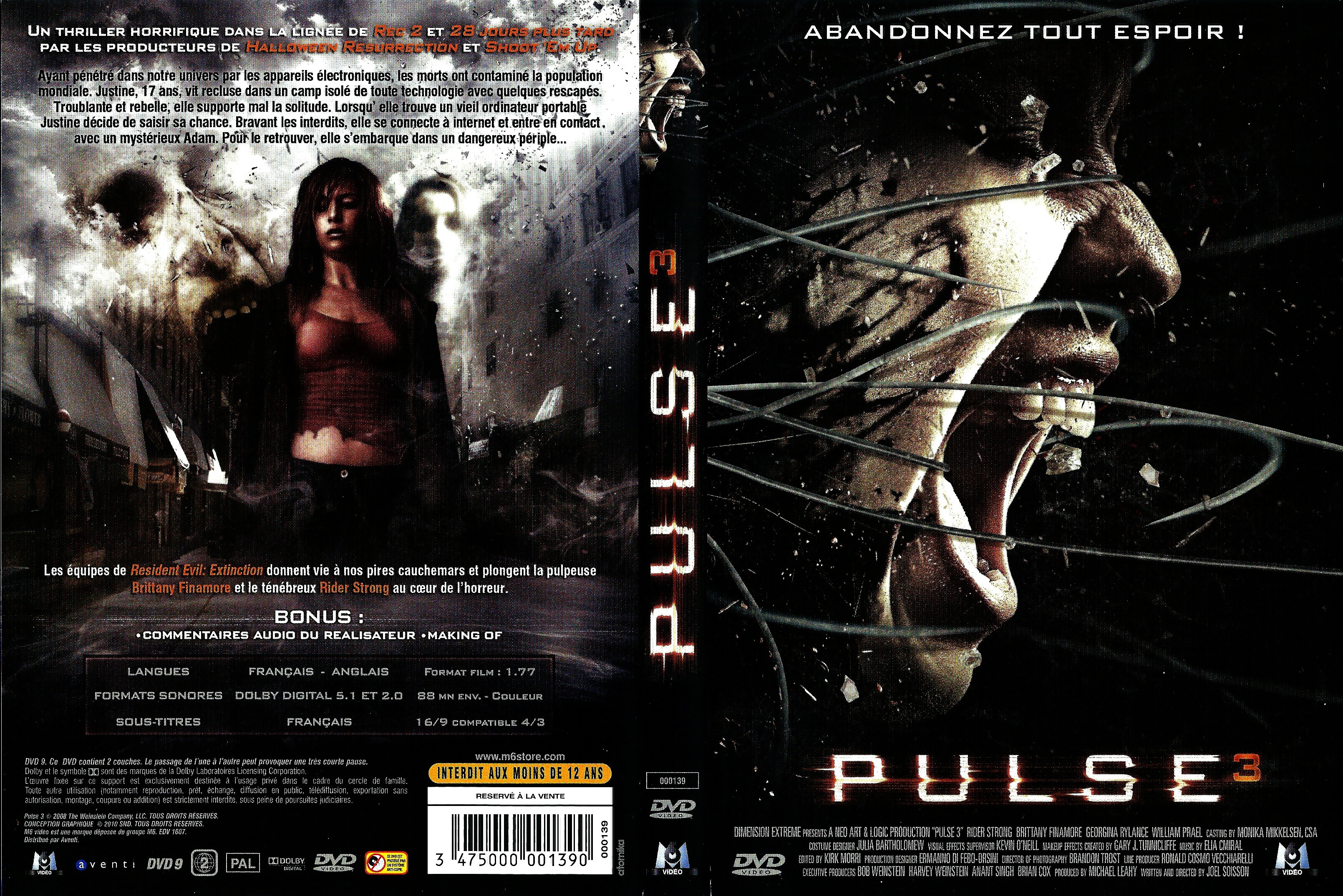 Jaquette DVD Pulse 3