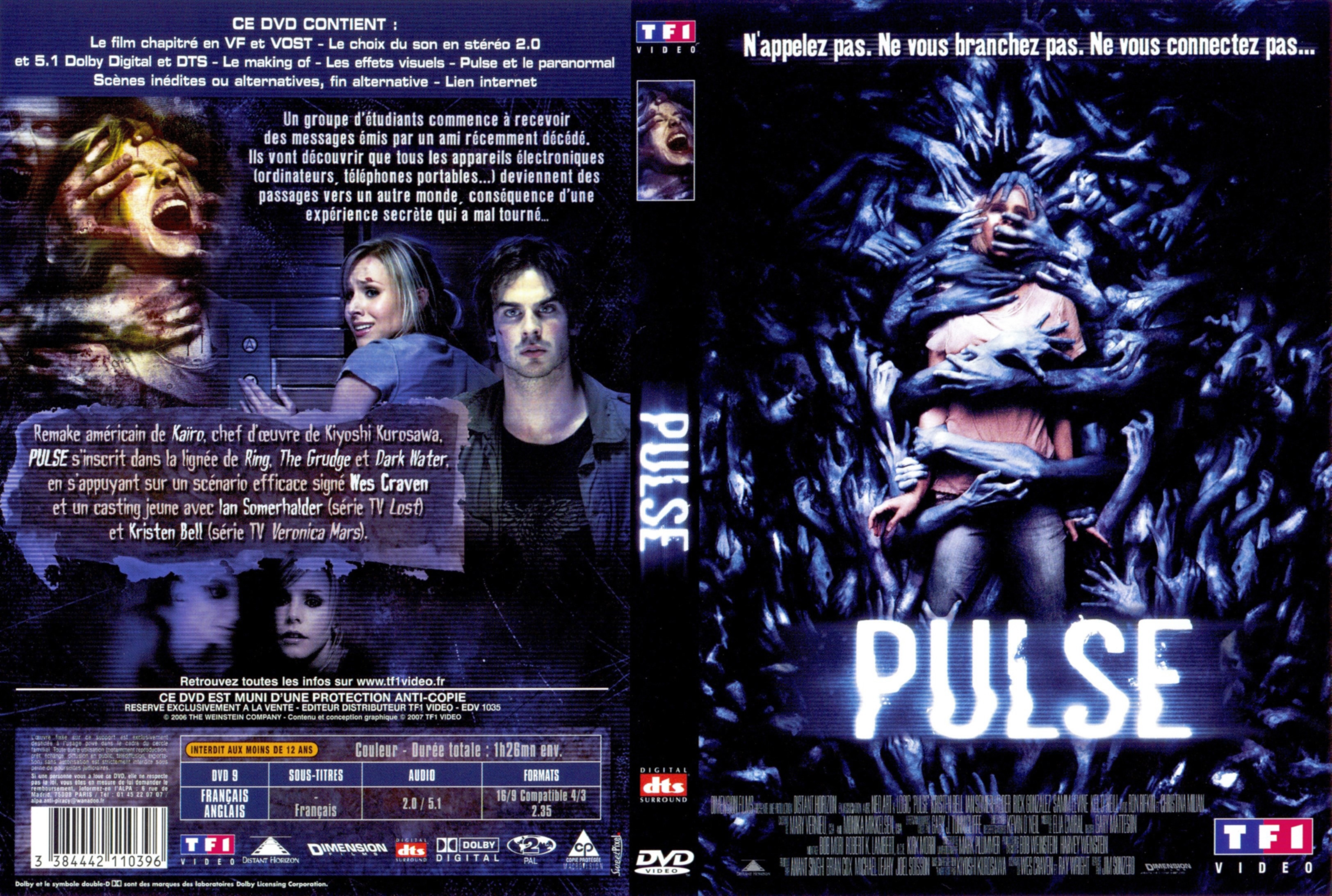 Jaquette DVD Pulse (2006) v3