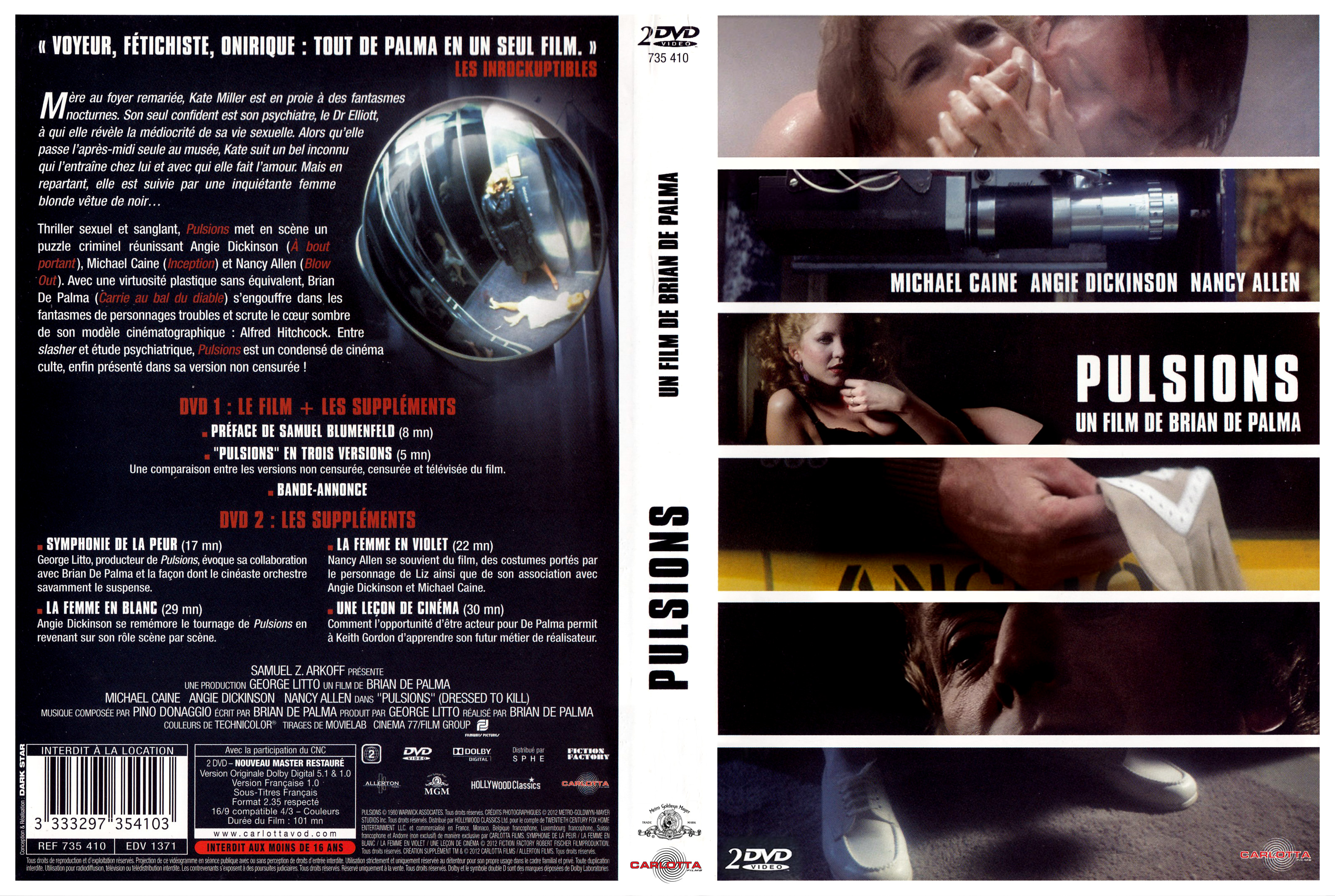 Jaquette DVD Pulsions