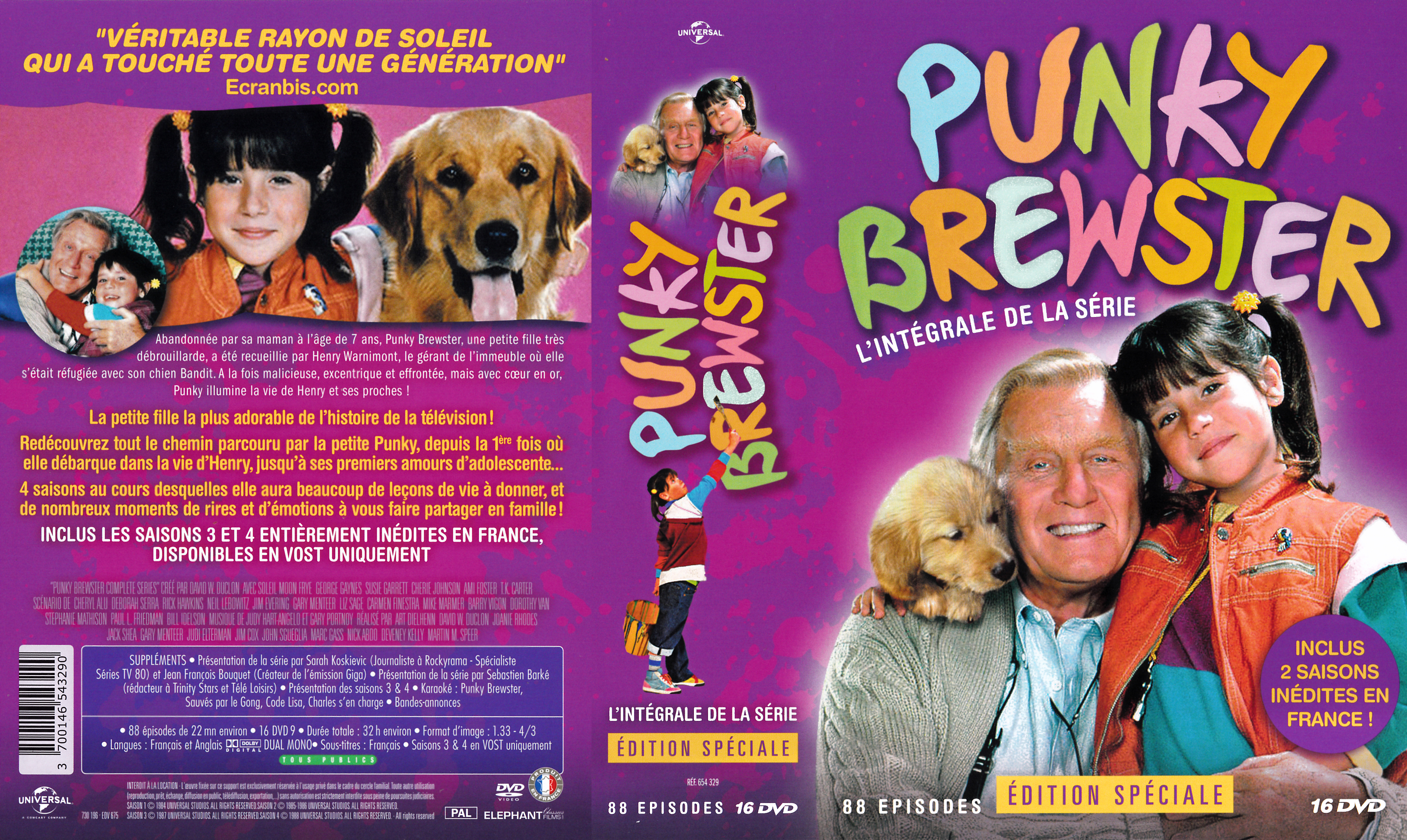 Jaquette DVD Punky brewster l