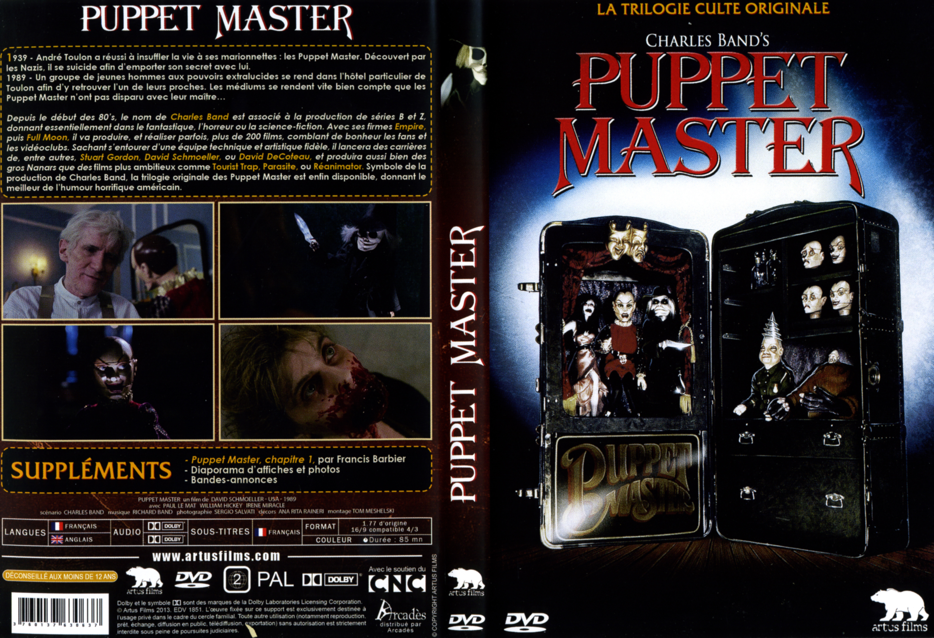 Jaquette DVD Puppet Master