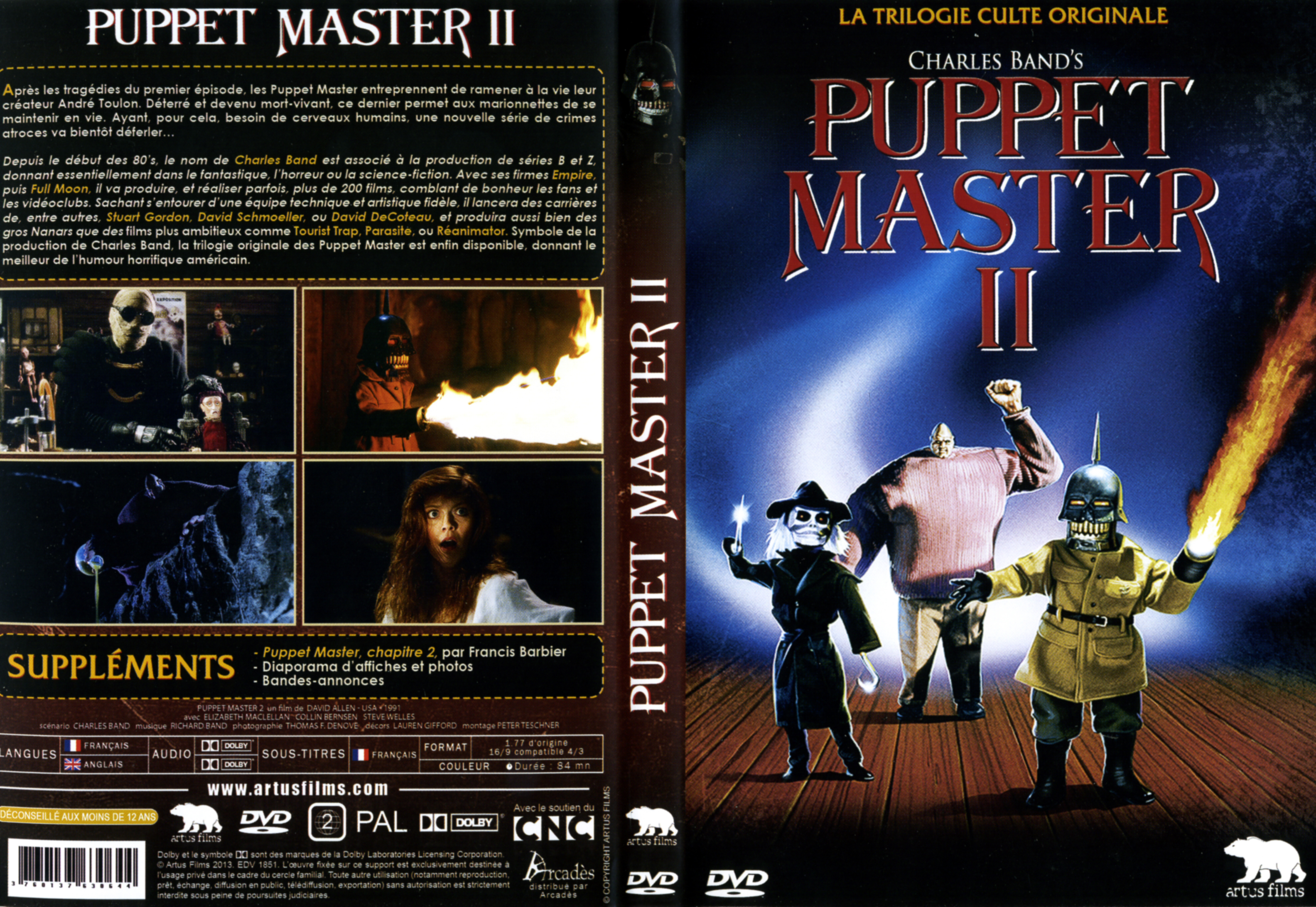 Jaquette DVD Puppet Master II