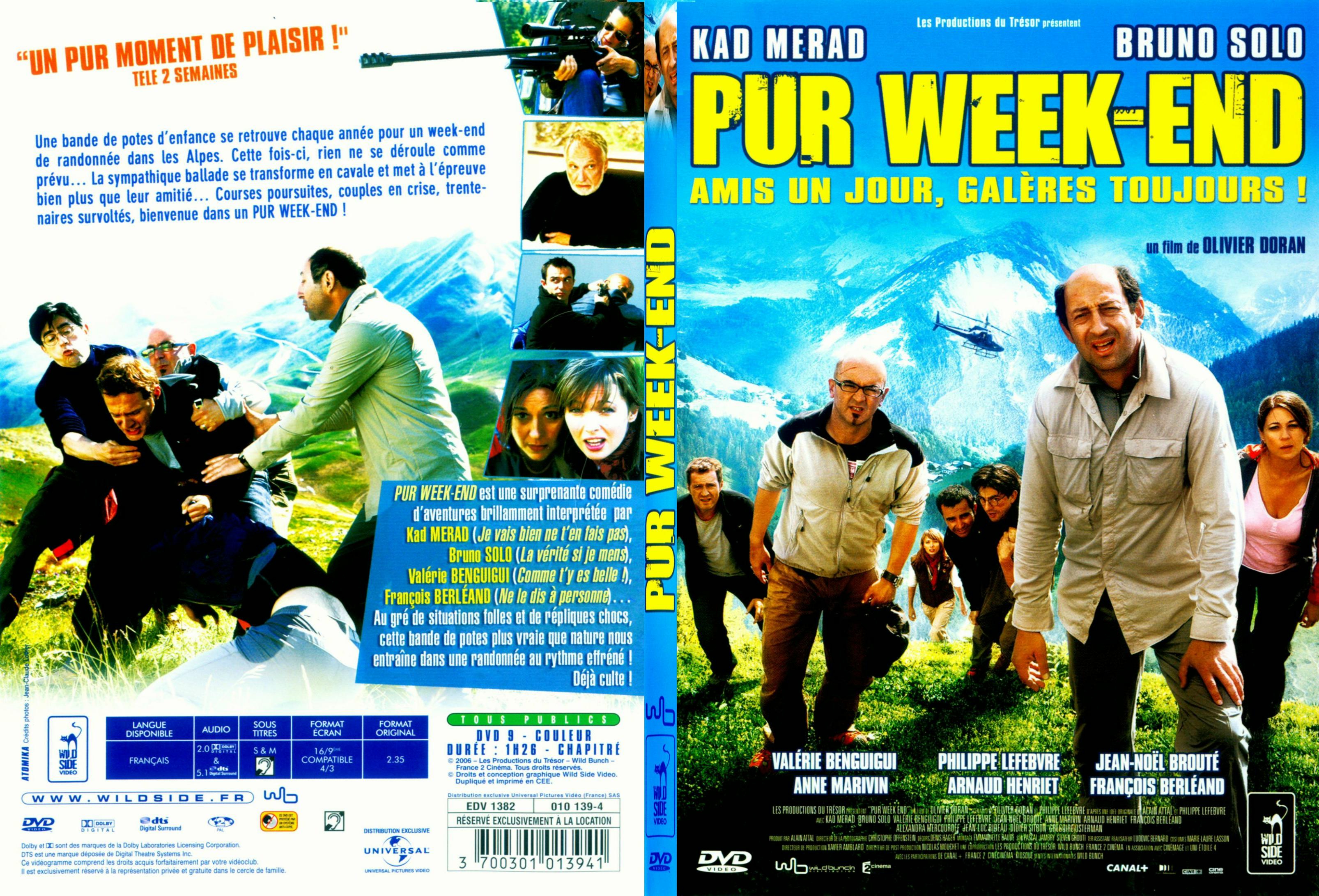 Jaquette DVD Pur week-end - SLIM