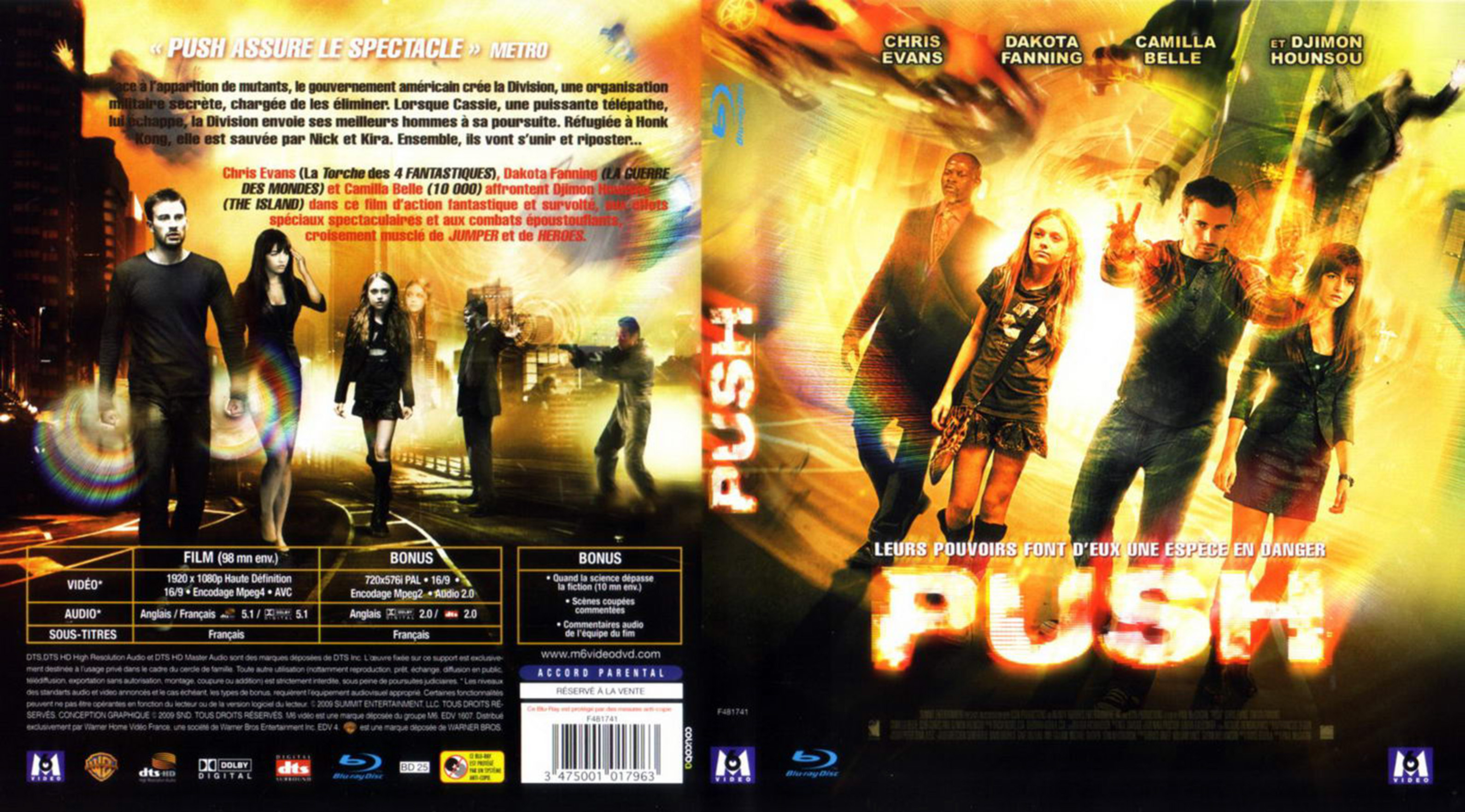 Jaquette DVD Push (BLU-RAY)
