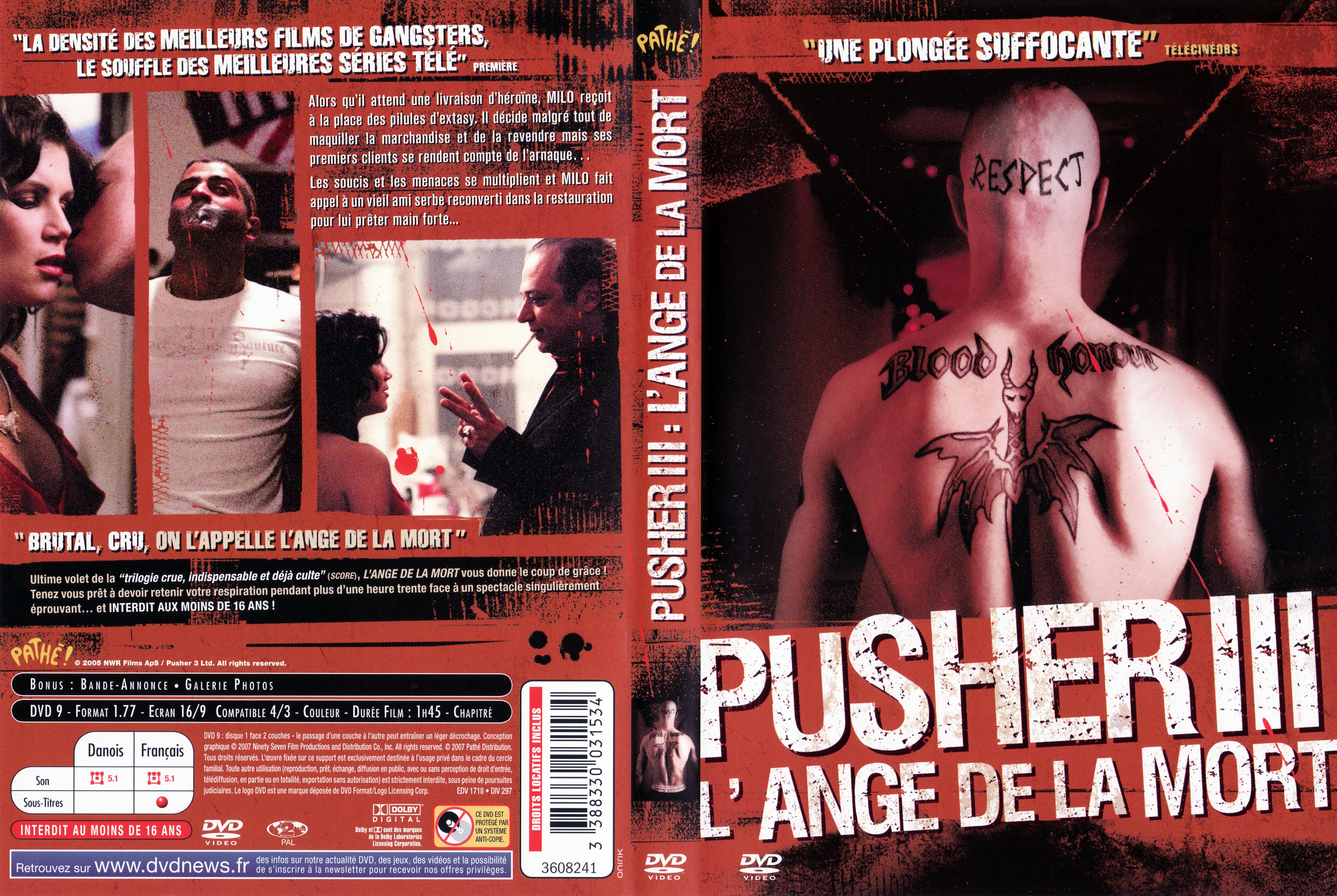 Jaquette DVD Pusher 3