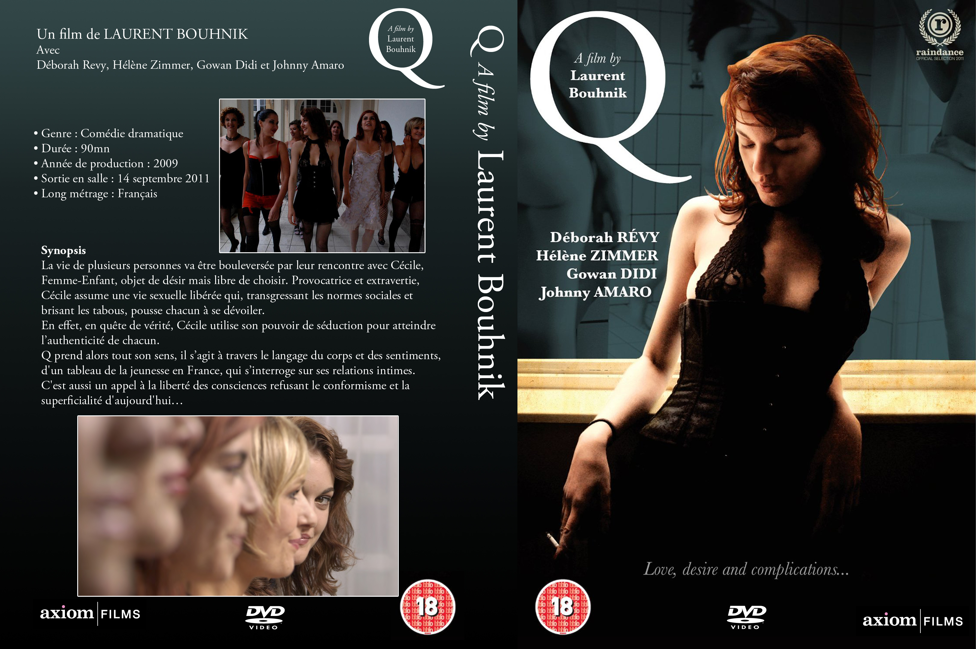 Jaquette DVD Q custom