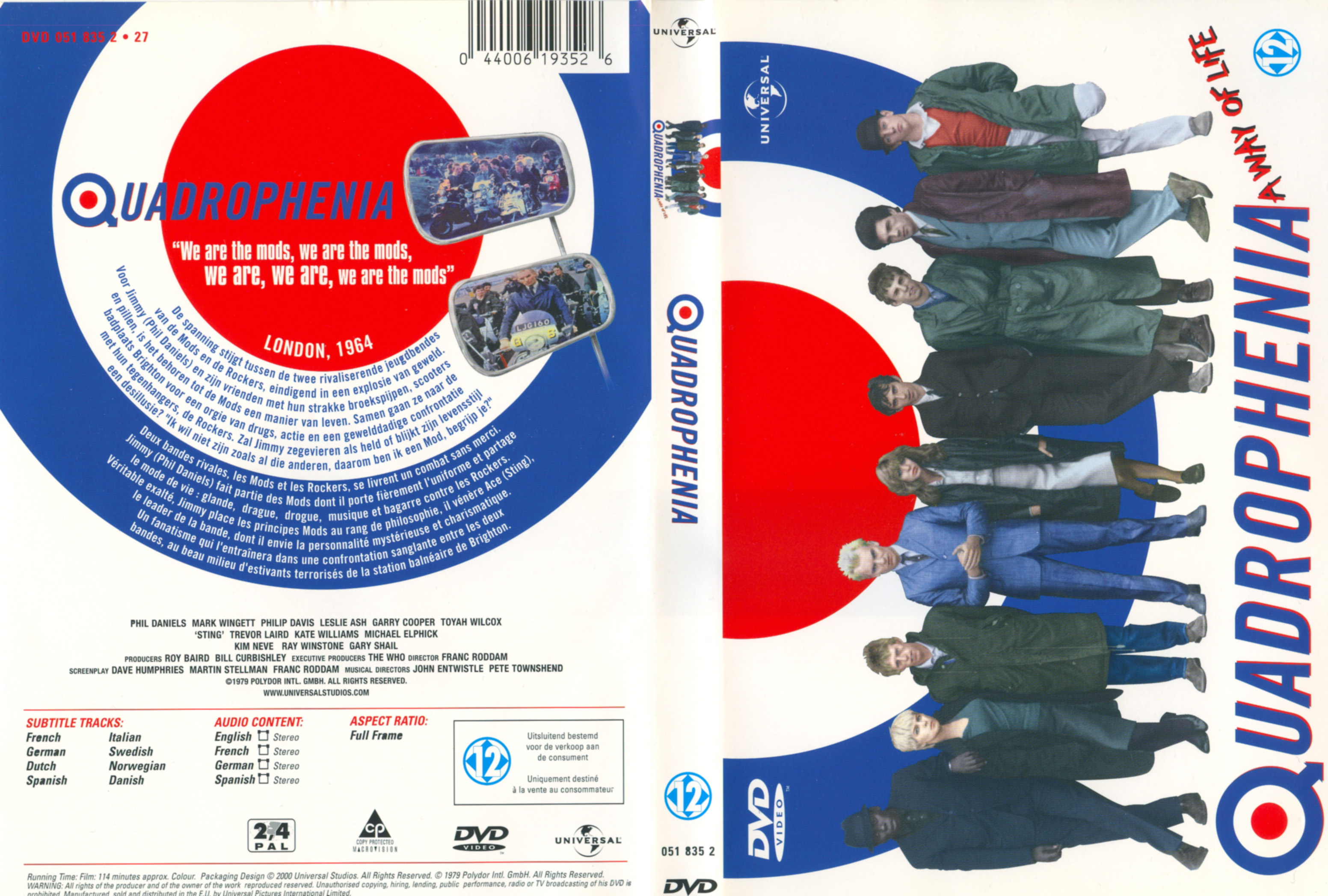 Jaquette DVD Quadrophenia