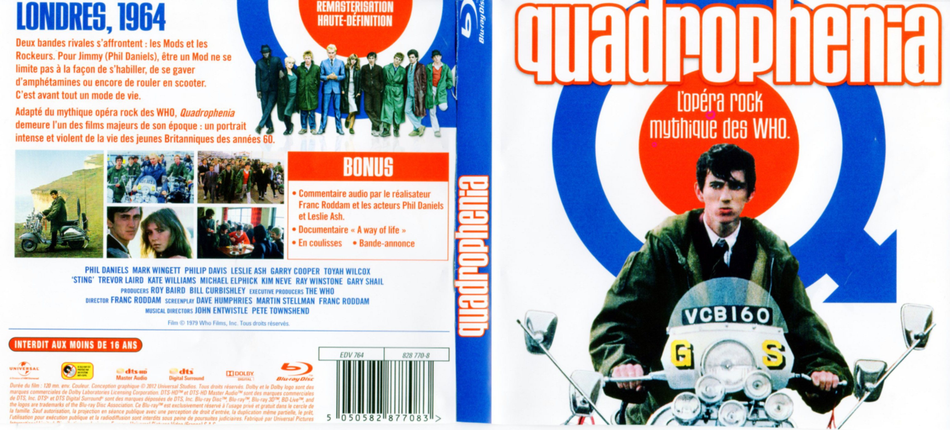 Jaquette DVD Quadrophenia (BLU-RAY)