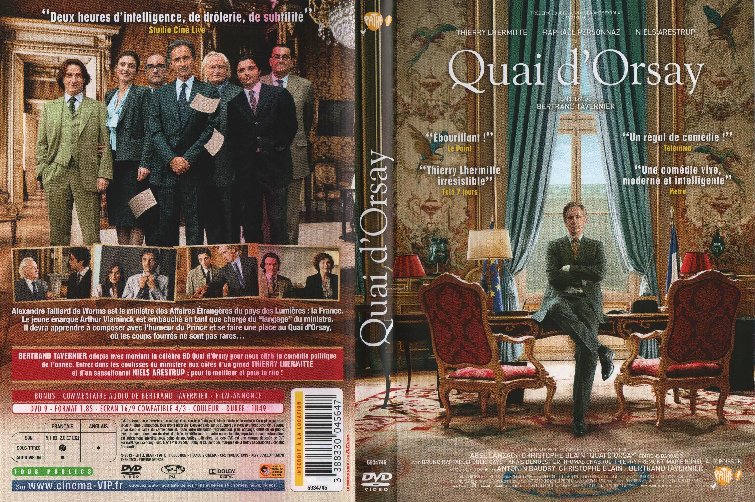 Jaquette DVD Quai d