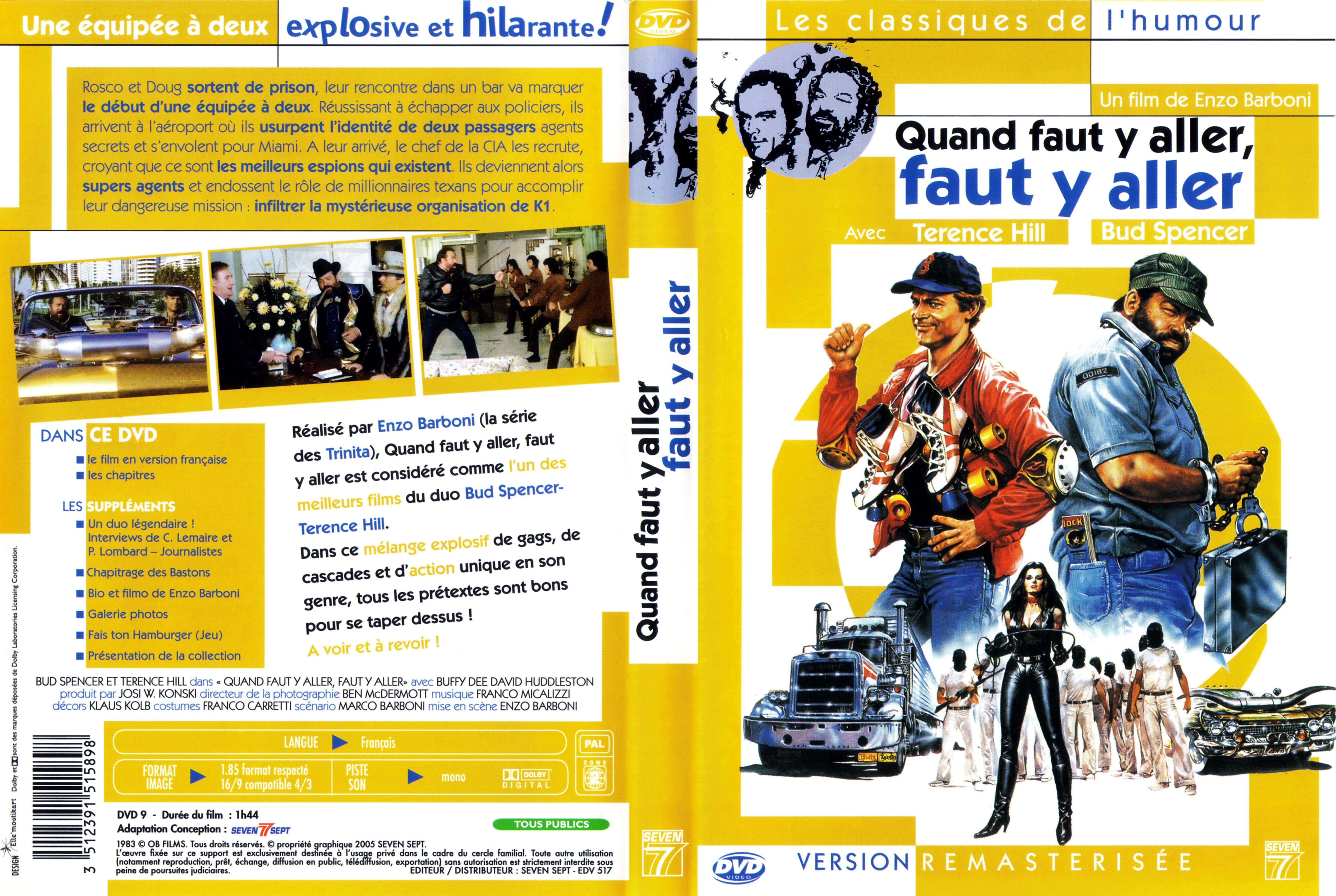 Jaquette DVD Quand faut y aller faut y aller