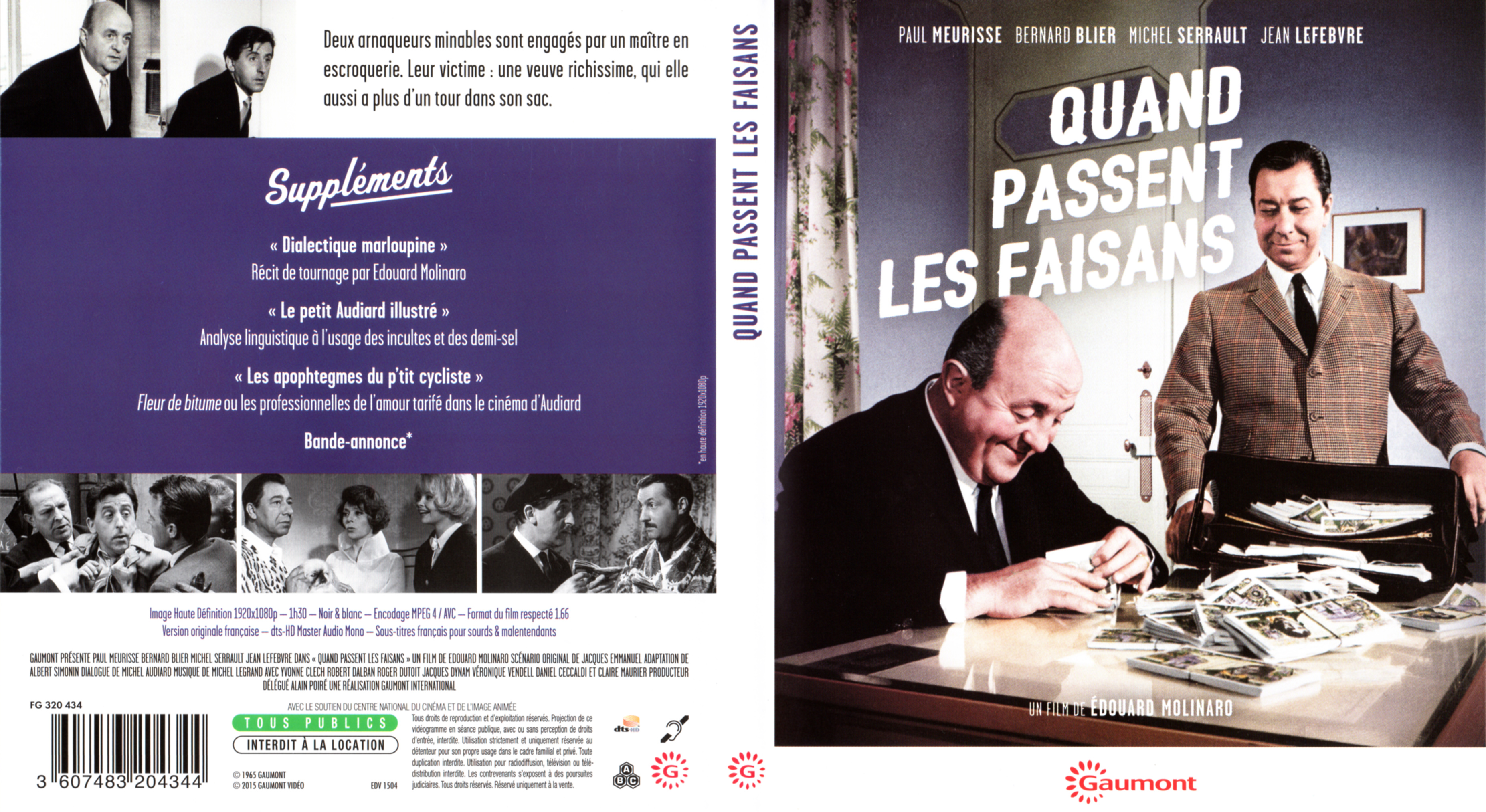 Jaquette DVD Quand passent les faisans (BLU-RAY)