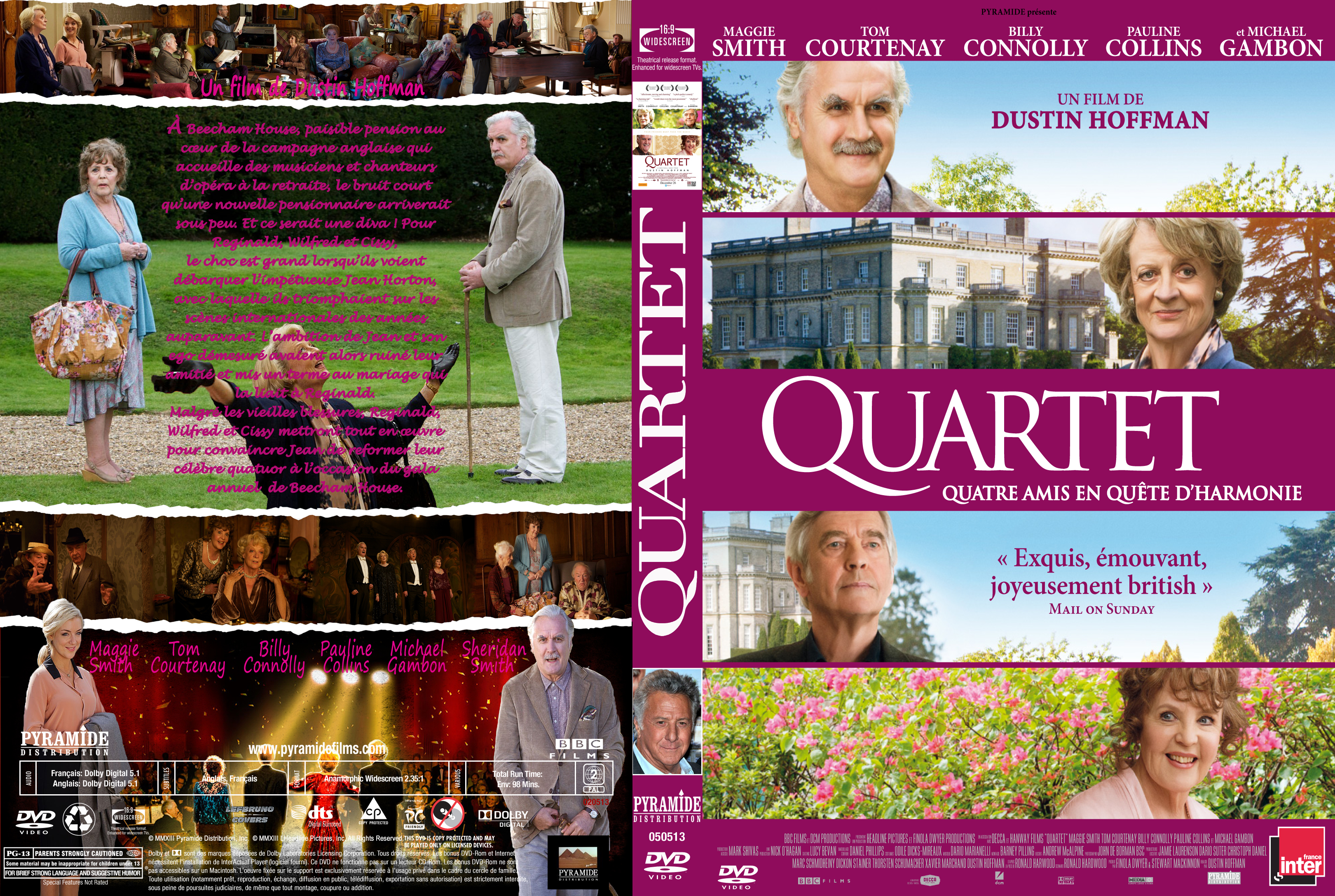 Jaquette DVD Quartet custom