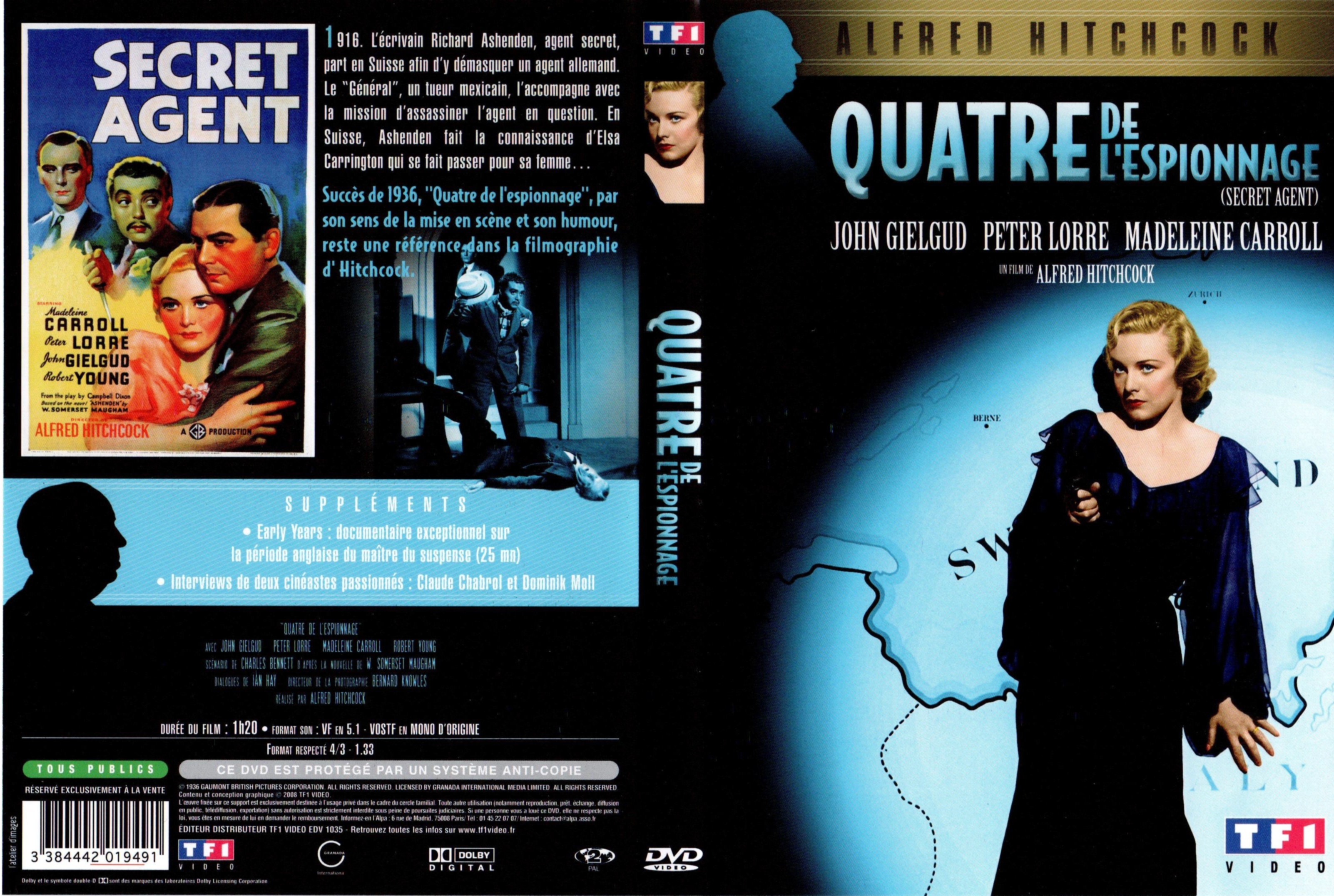 Jaquette DVD Quatre de l